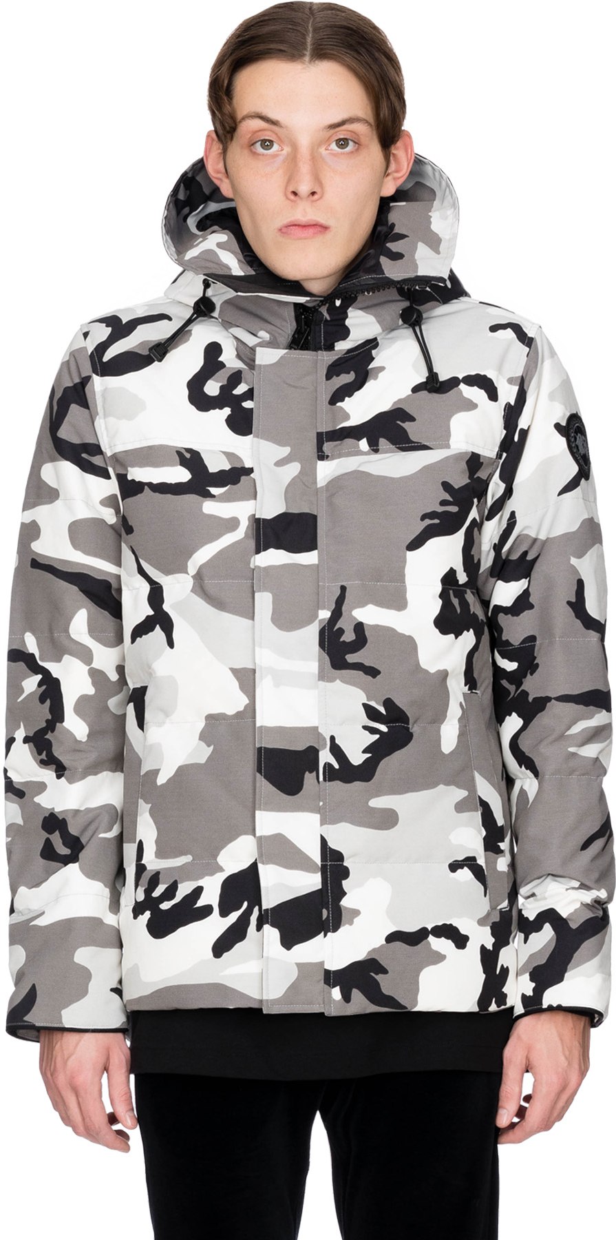 canada goose macmillan parka grey camo