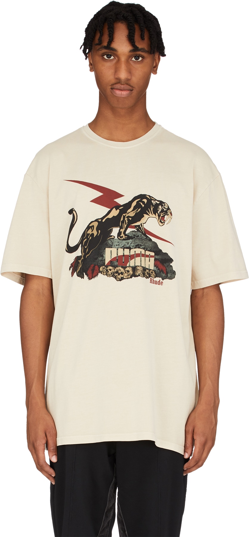 Puma: Rhude T-Shirt - Overcast | influenceu
