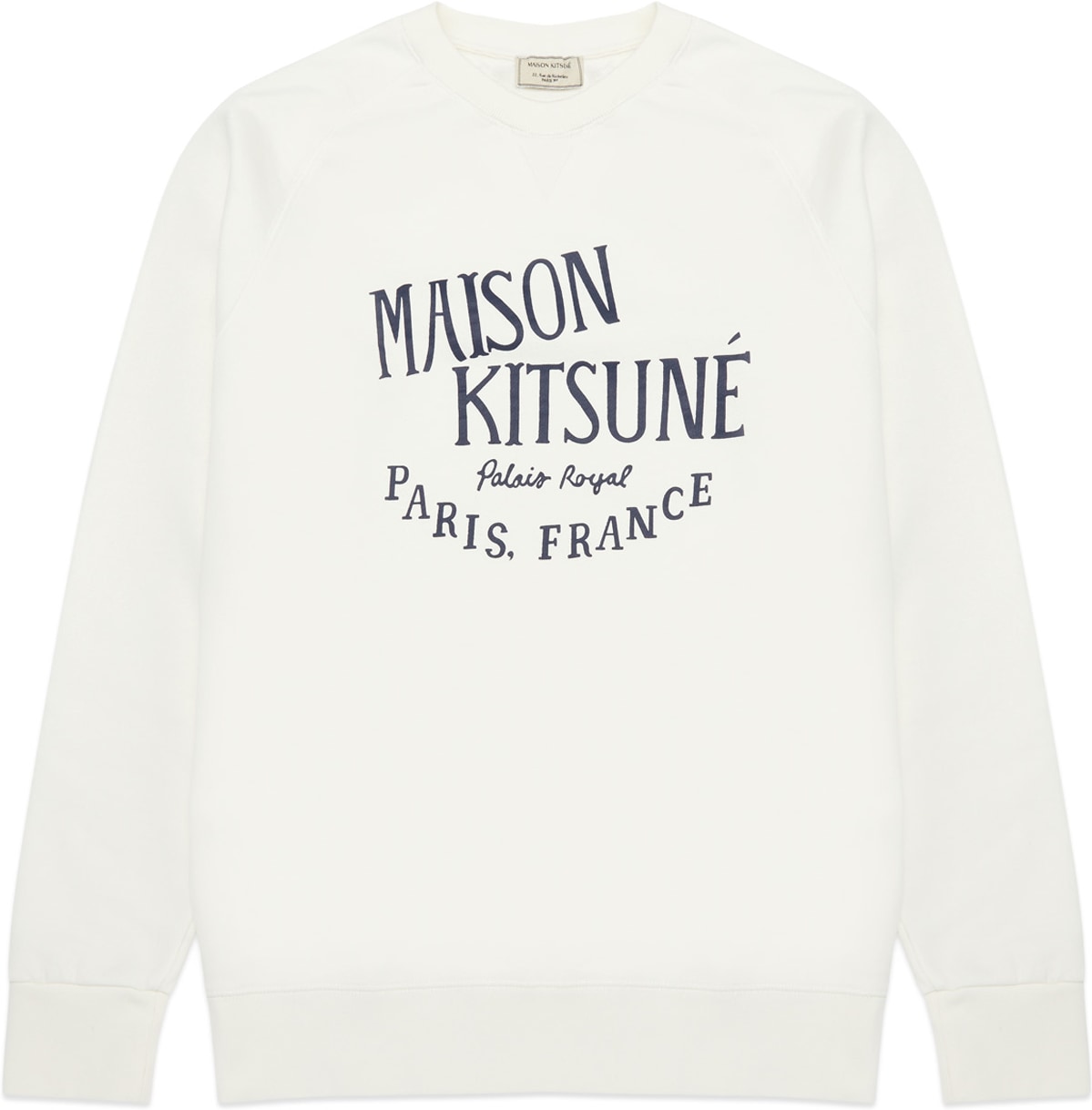 Maison Kitsuné: Palais Royal Classic Pullover Sweater | influenceu