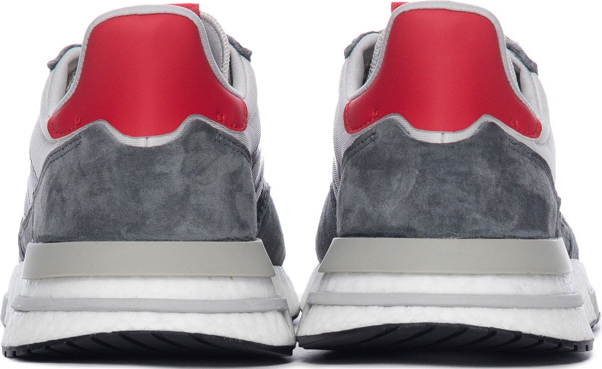 Adidas Originals Zx 500 Rm Grey Four Footwear White Scarlet Influenceu