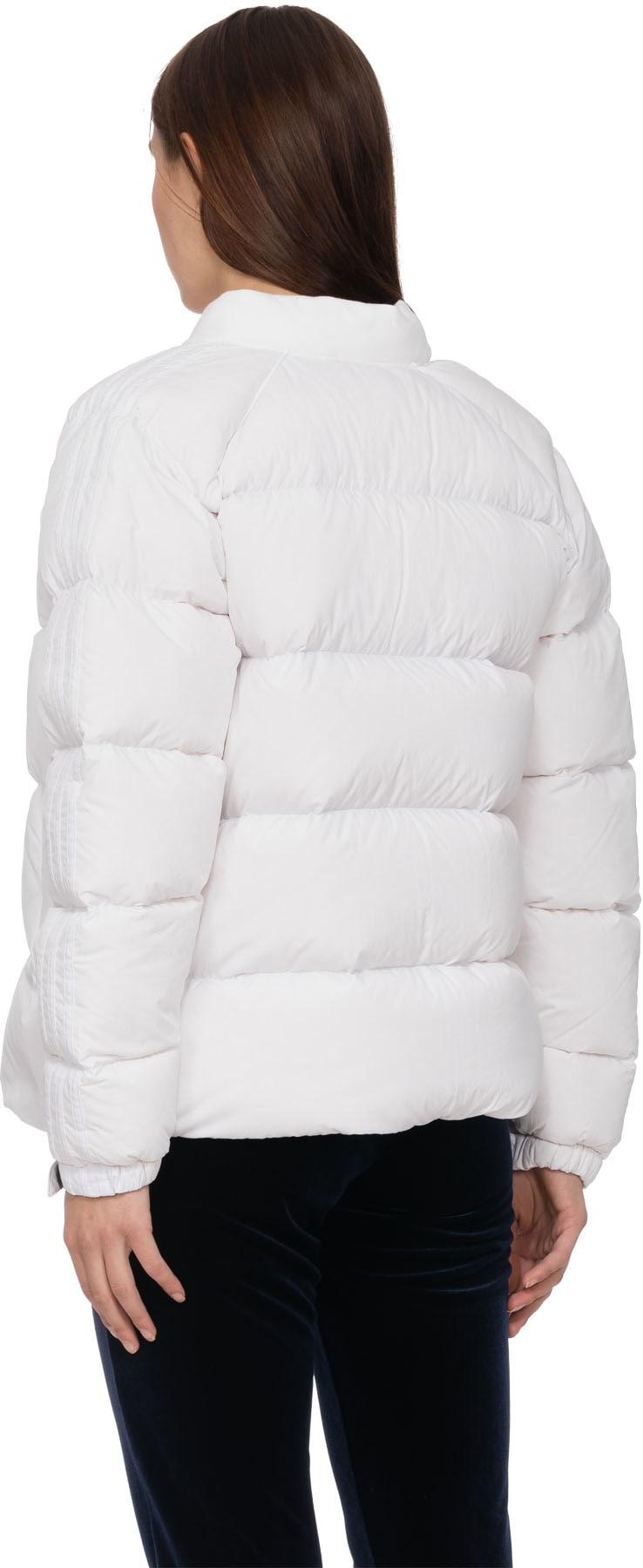 adidas sst down jacket white