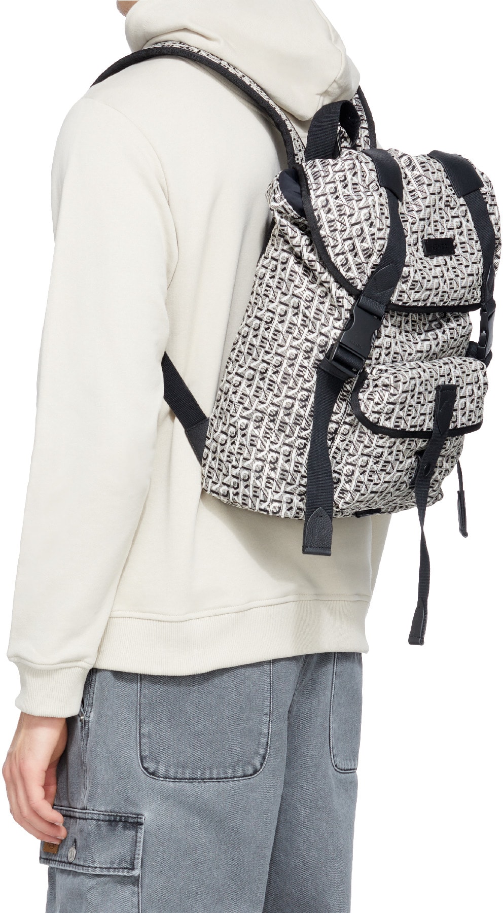 Courier Jacquard Rucksack