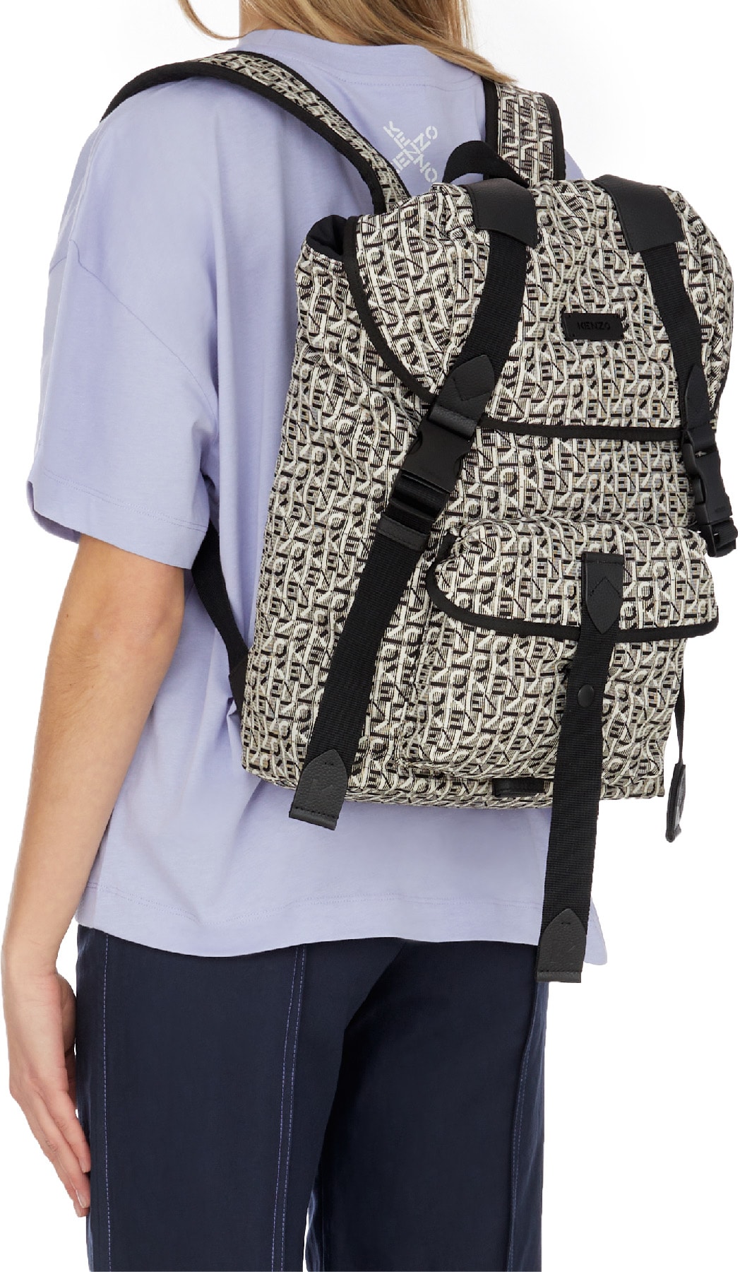 KENZO Courier Jacquard Backpack-