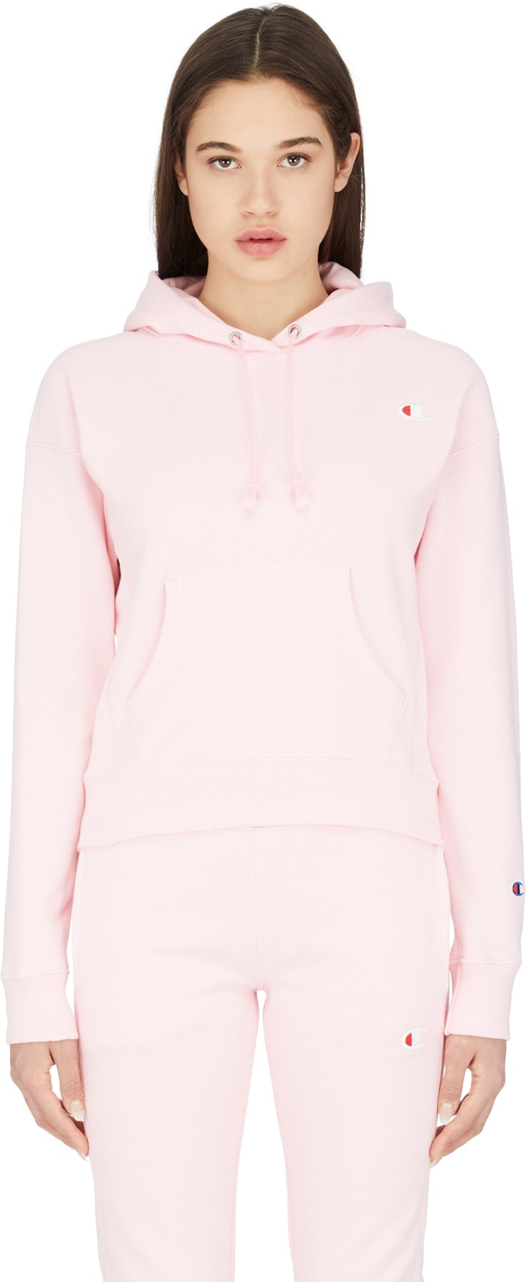 pink candy champion hoodie