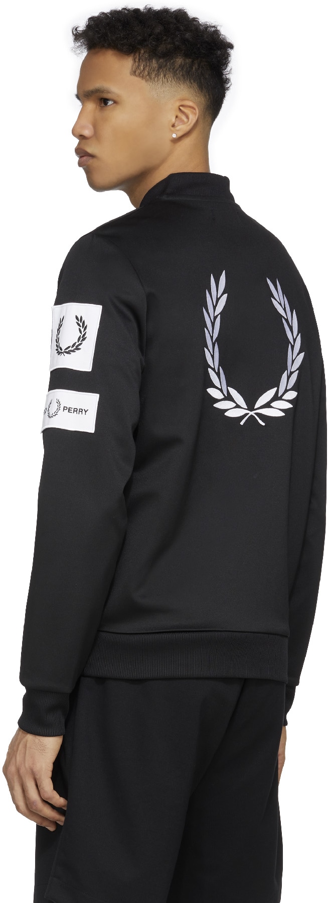 Stretch Twill Track Jacket