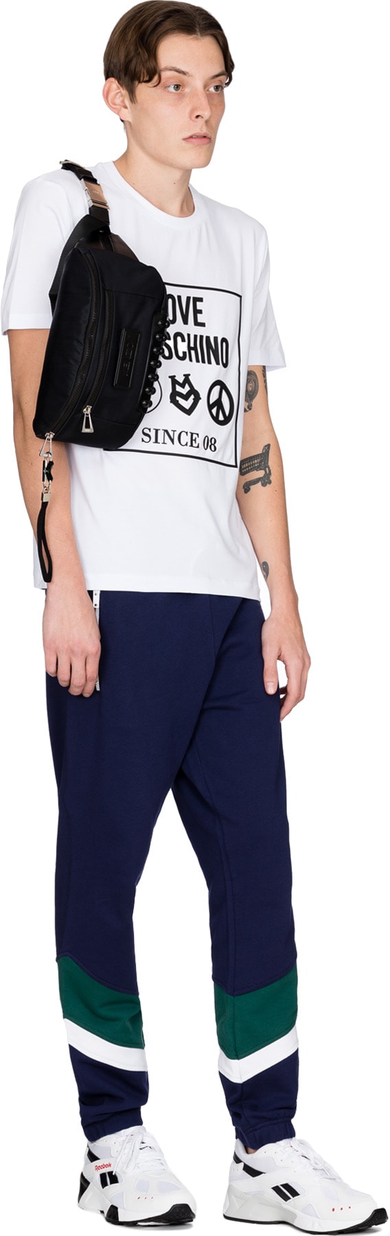 Love Moschino: Ying-Yang T-Shirt 