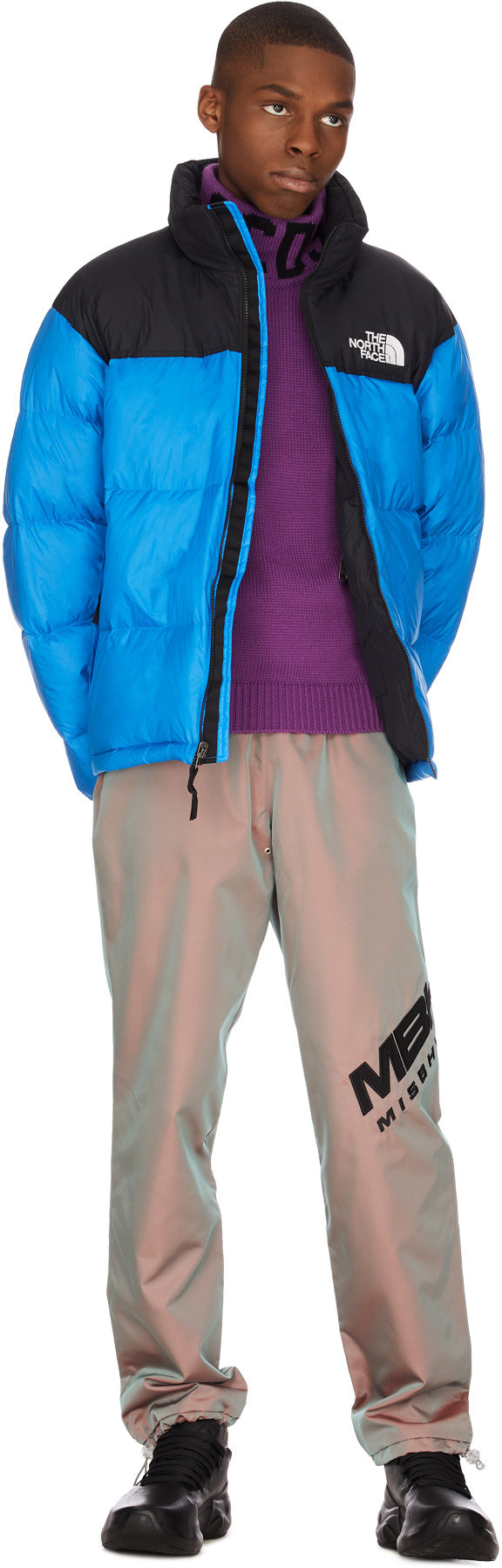 1996 Retro Nuptse Jacket - Clear Lake 