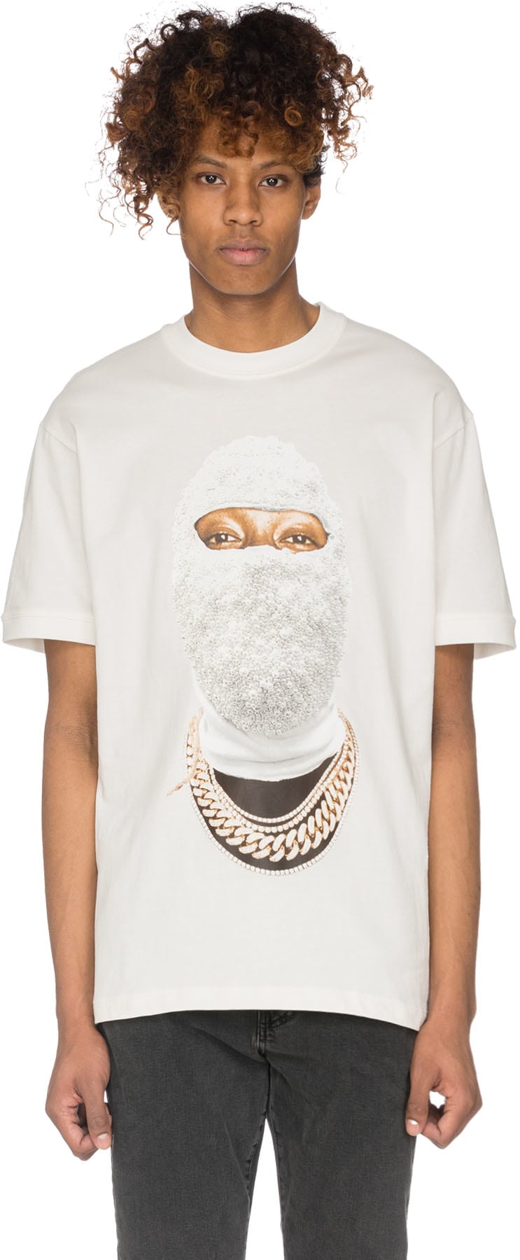 Gold Face T-Shirt - Off White