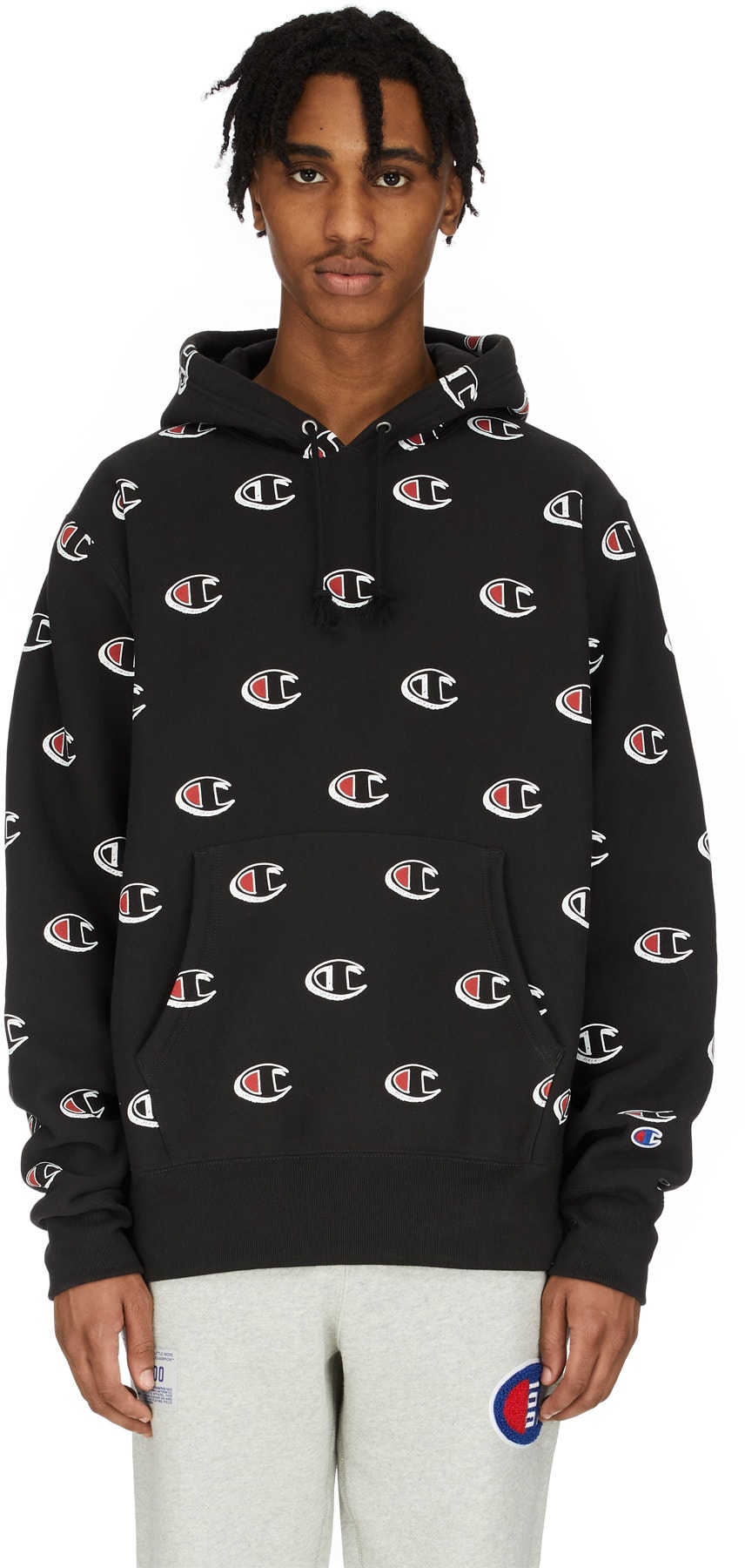 champion scribble hoodie