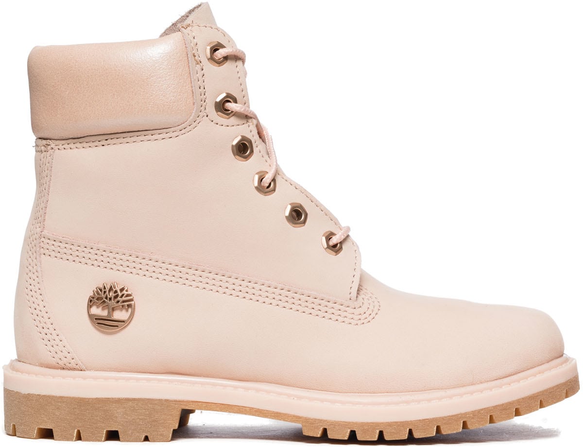 light pink timberlands