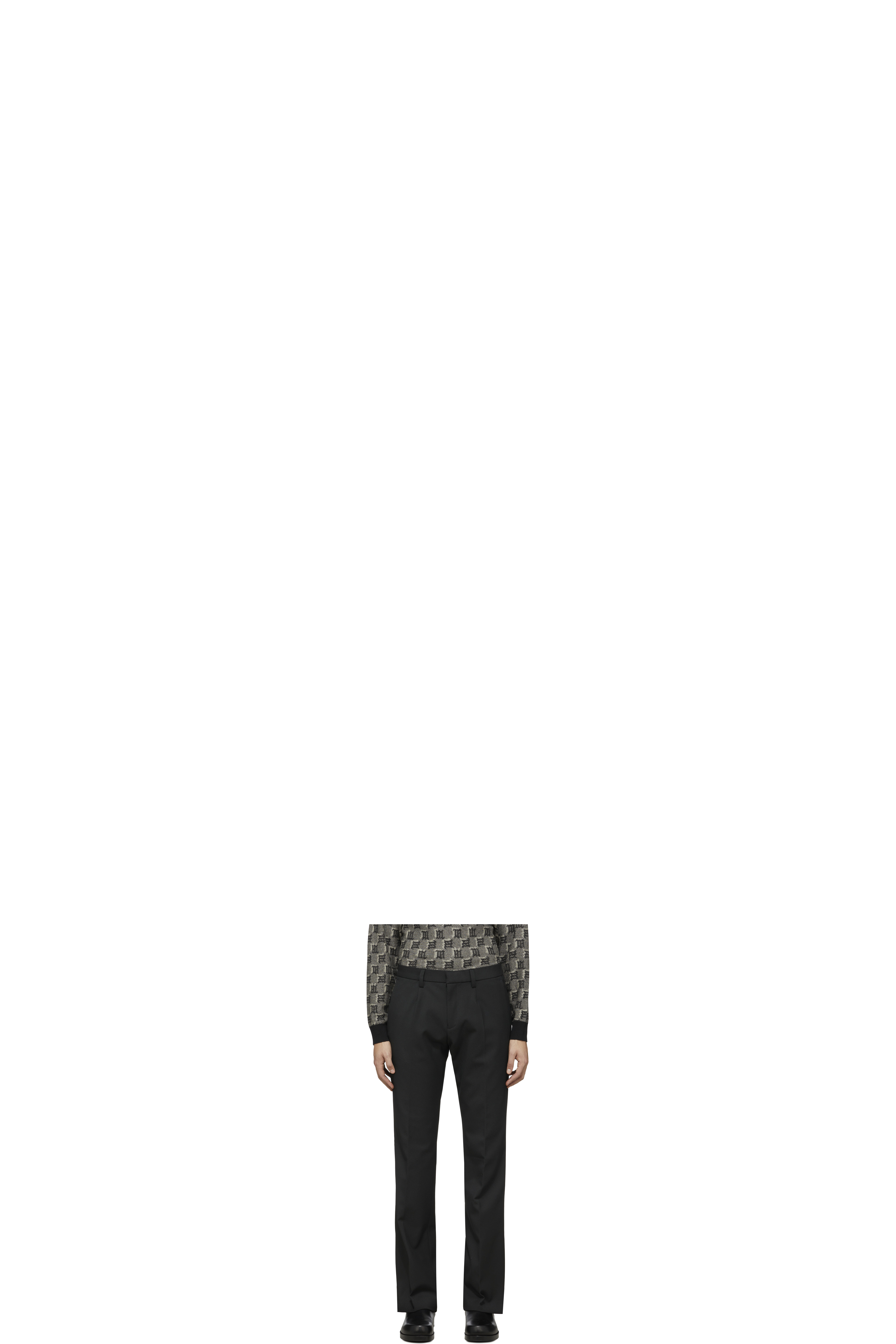 Black Slim Tailored Pants