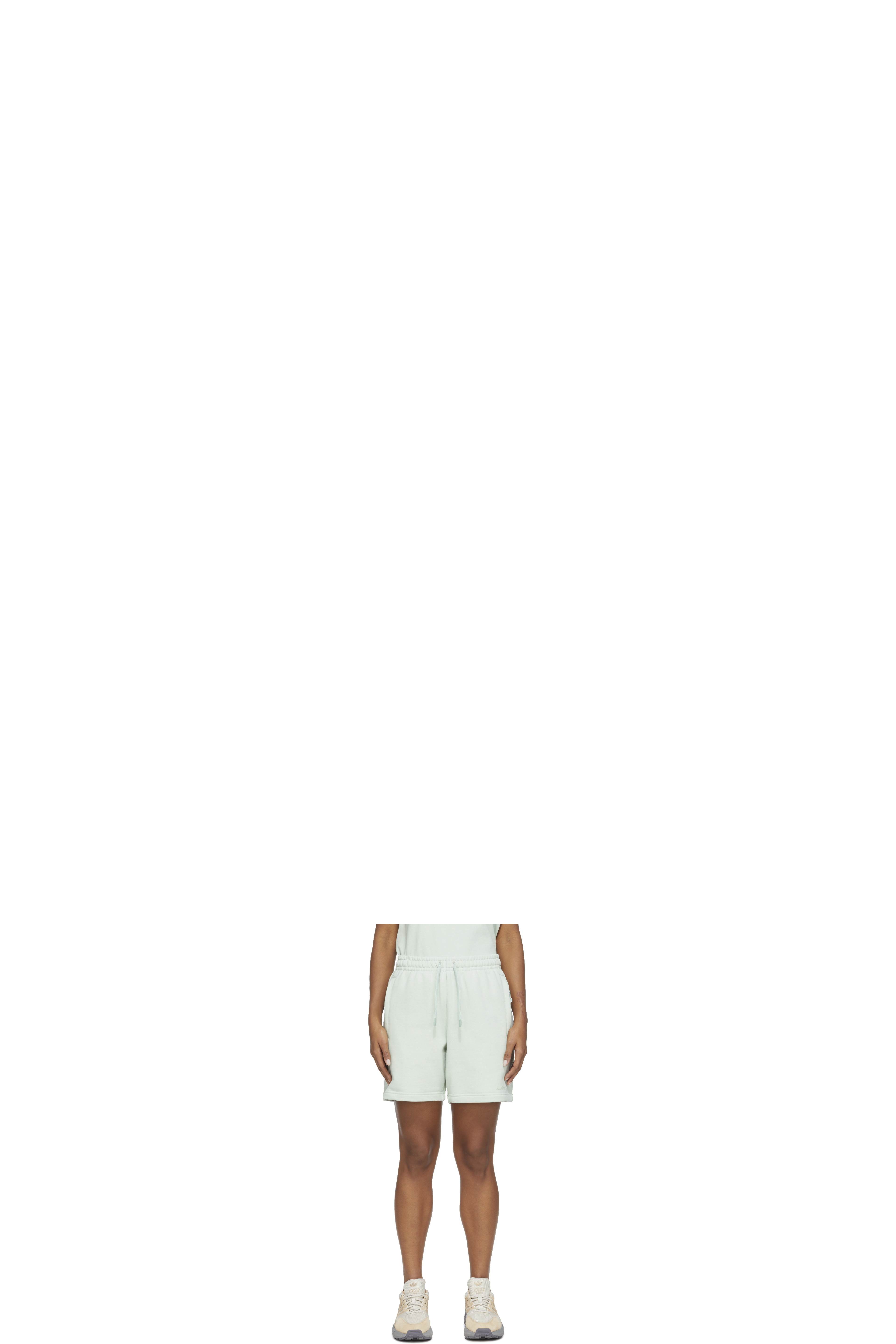 Green Pharrell Williams Basics Shorts