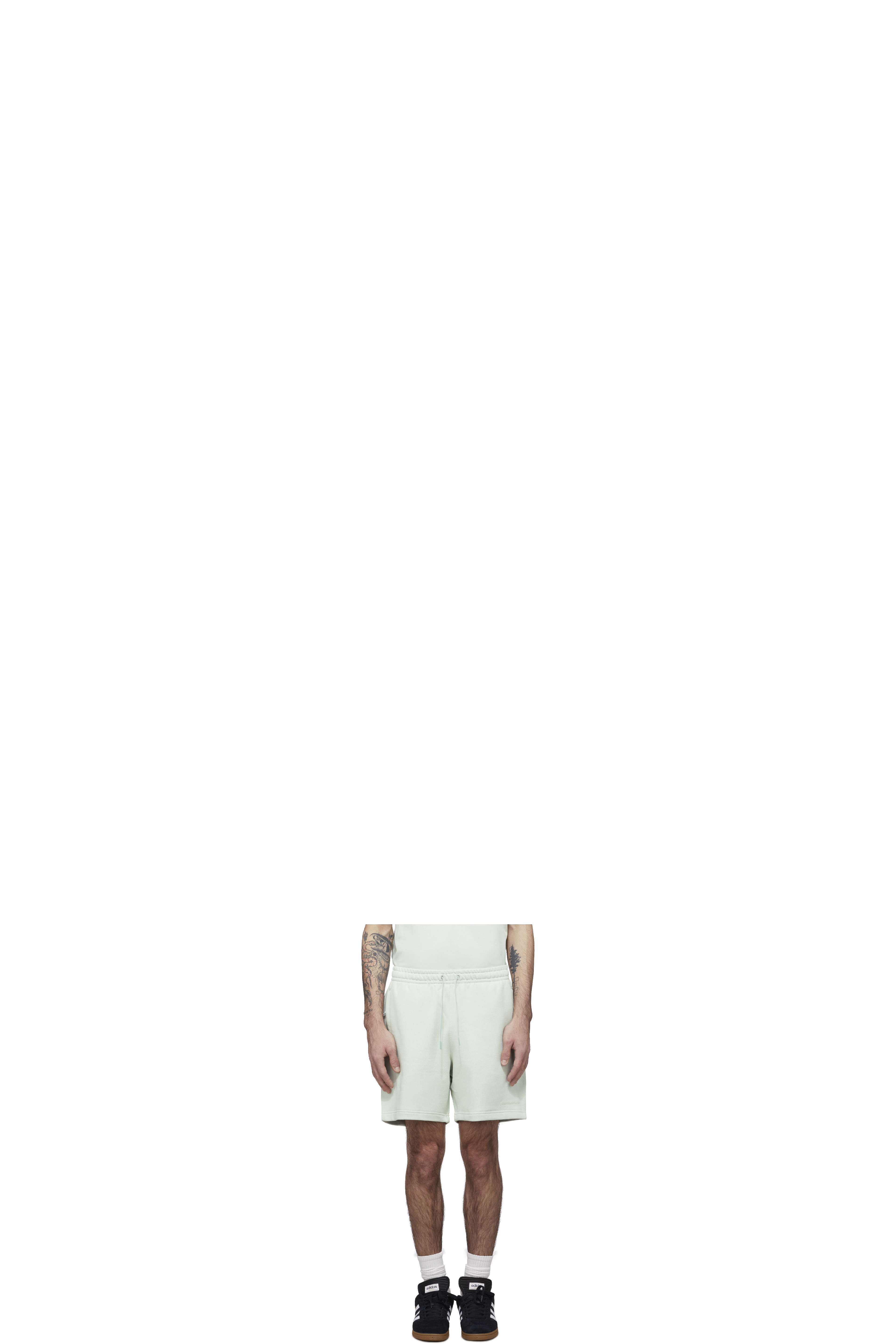 Green Pharrell Williams Basics Shorts