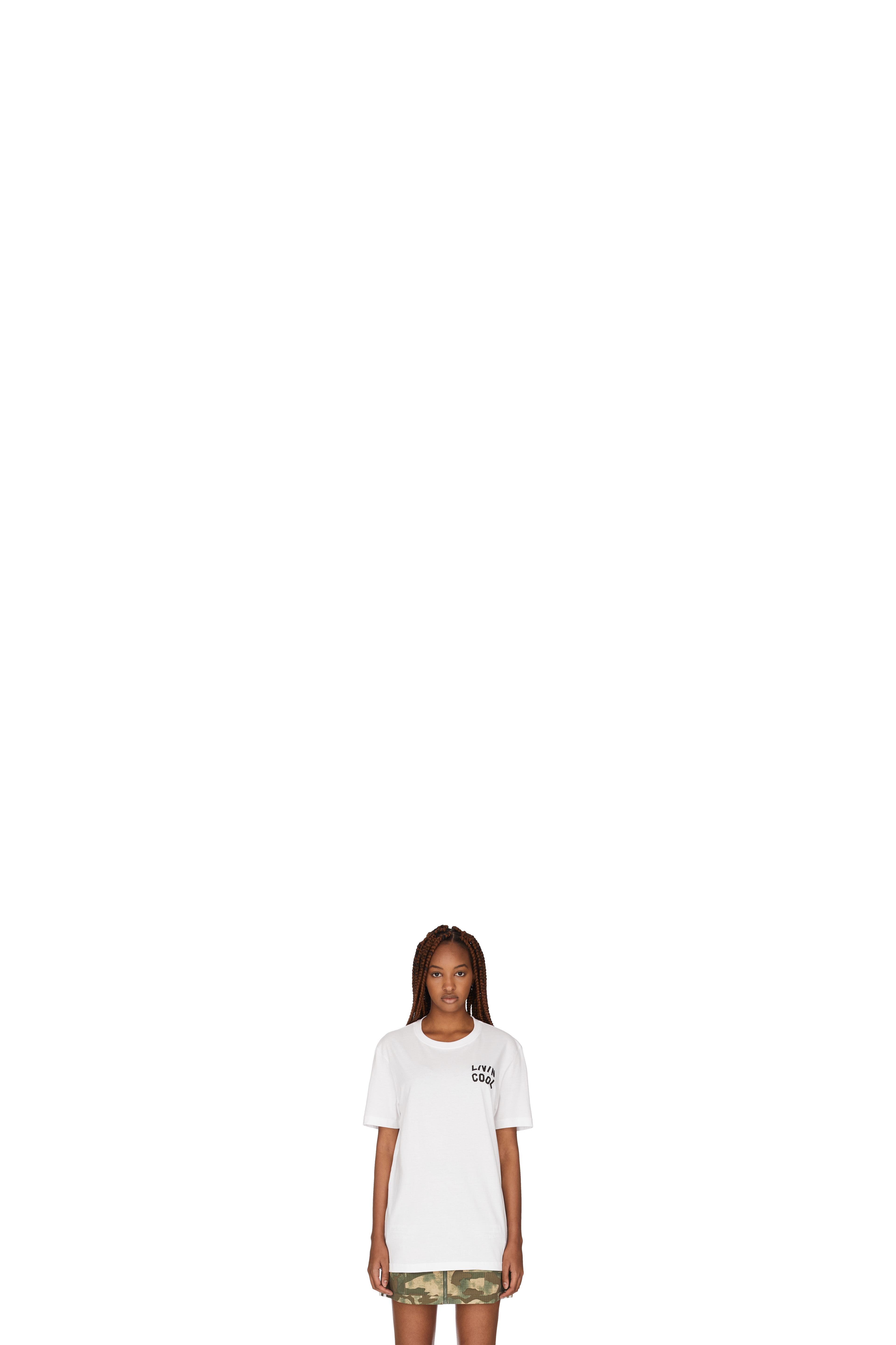 T-Shirt Logo Wavy Montreal Blanc