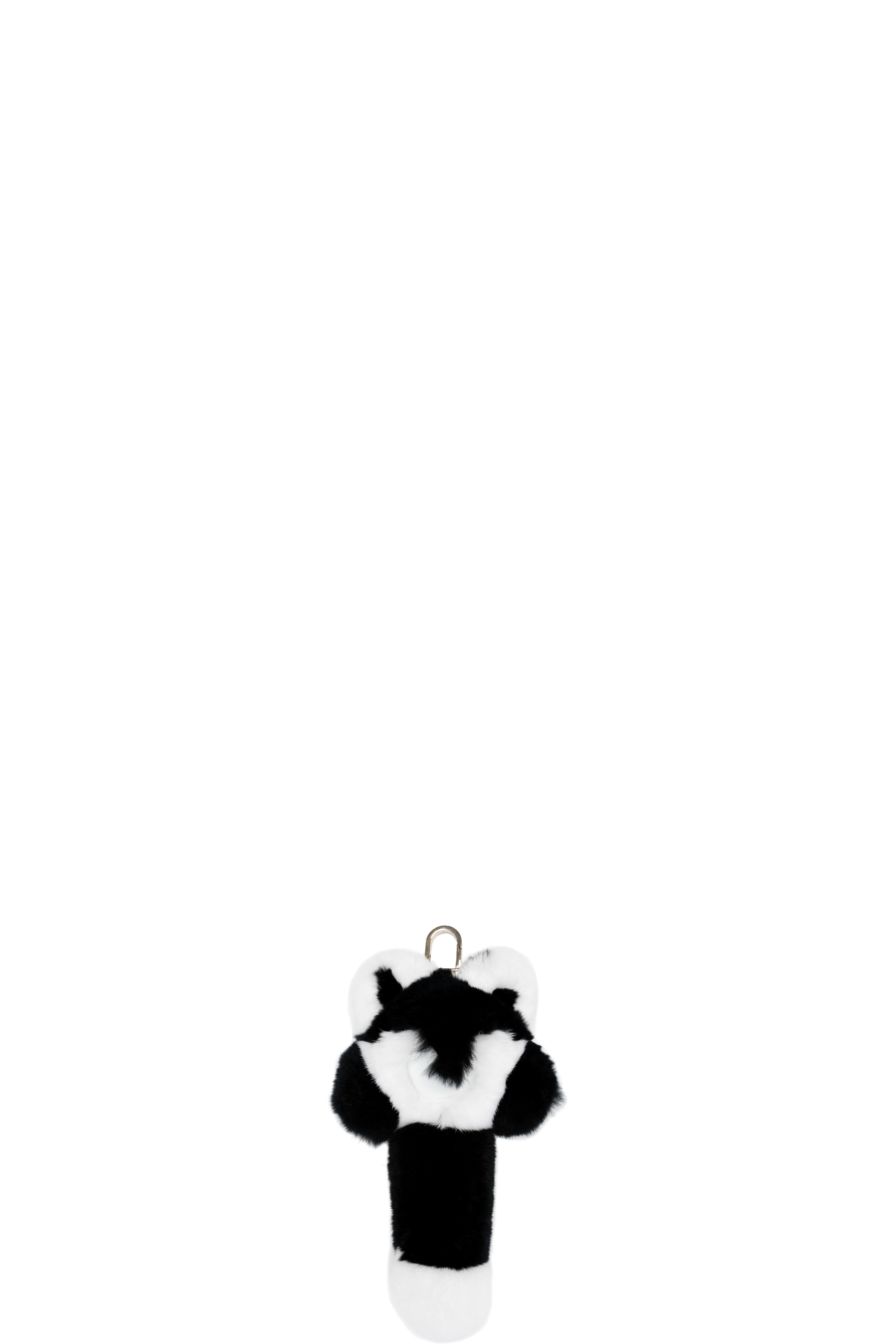 Black Four Rex Rabbit Fox Keychain