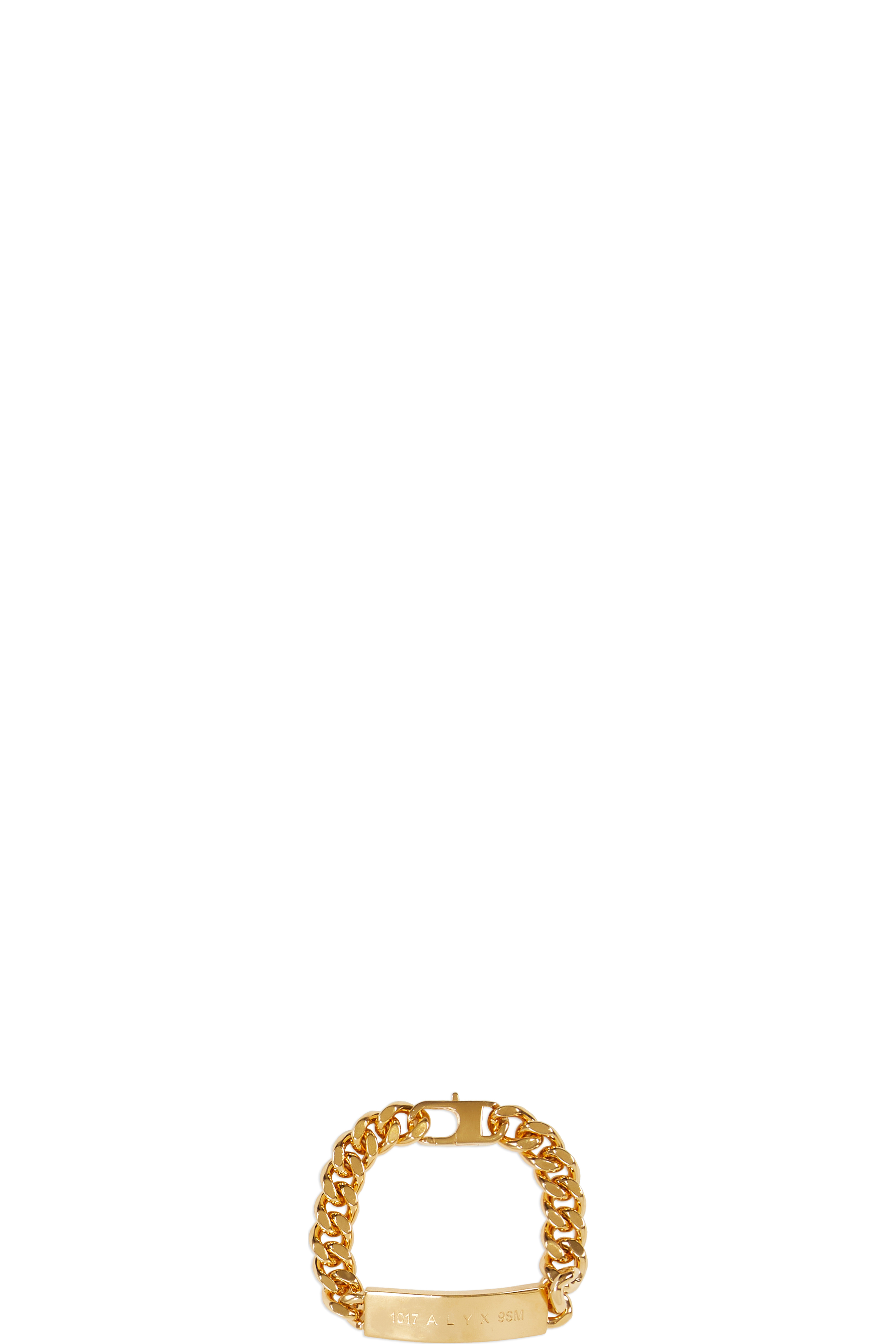 Gold ID Bracelet