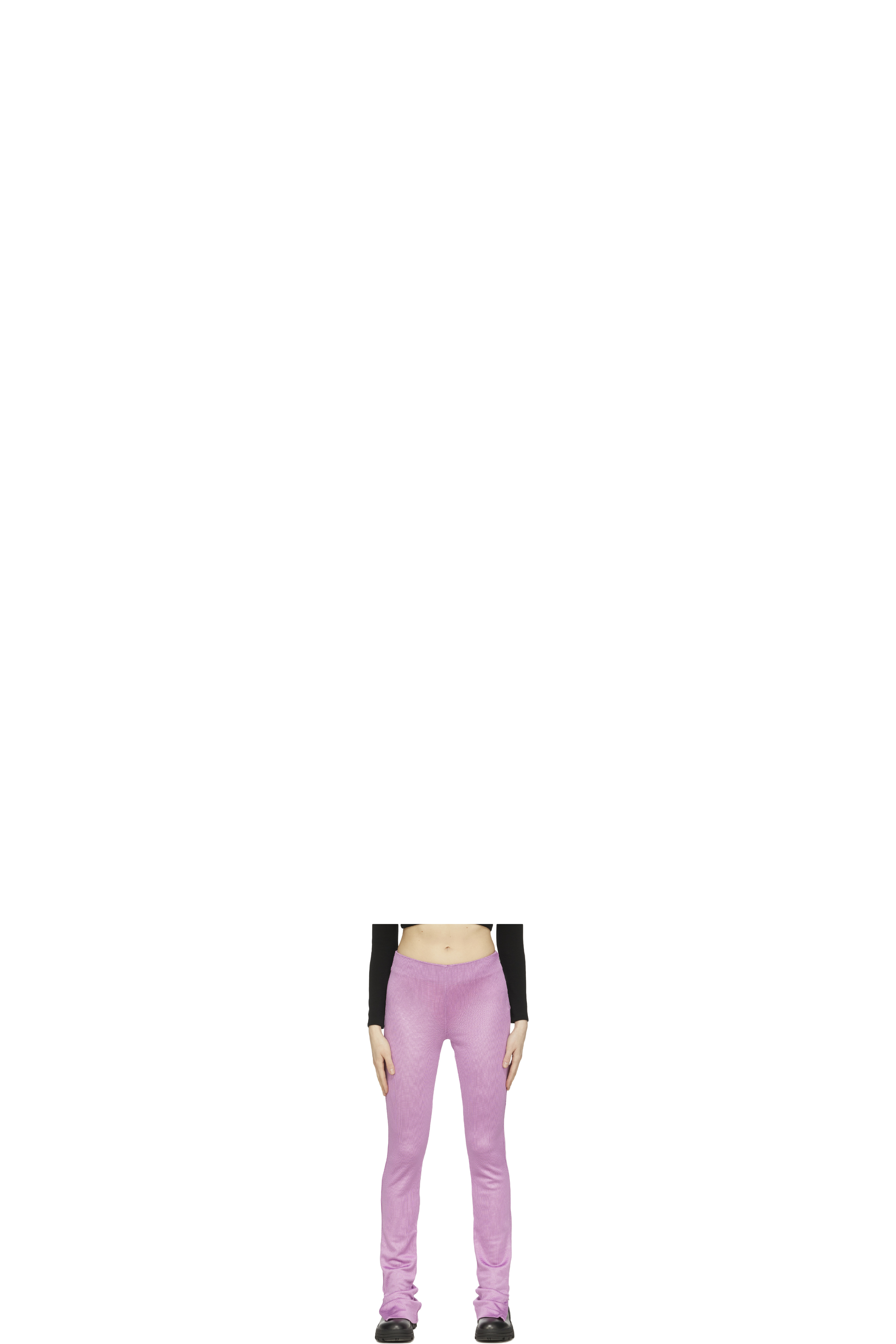 Pink Zip Leggings