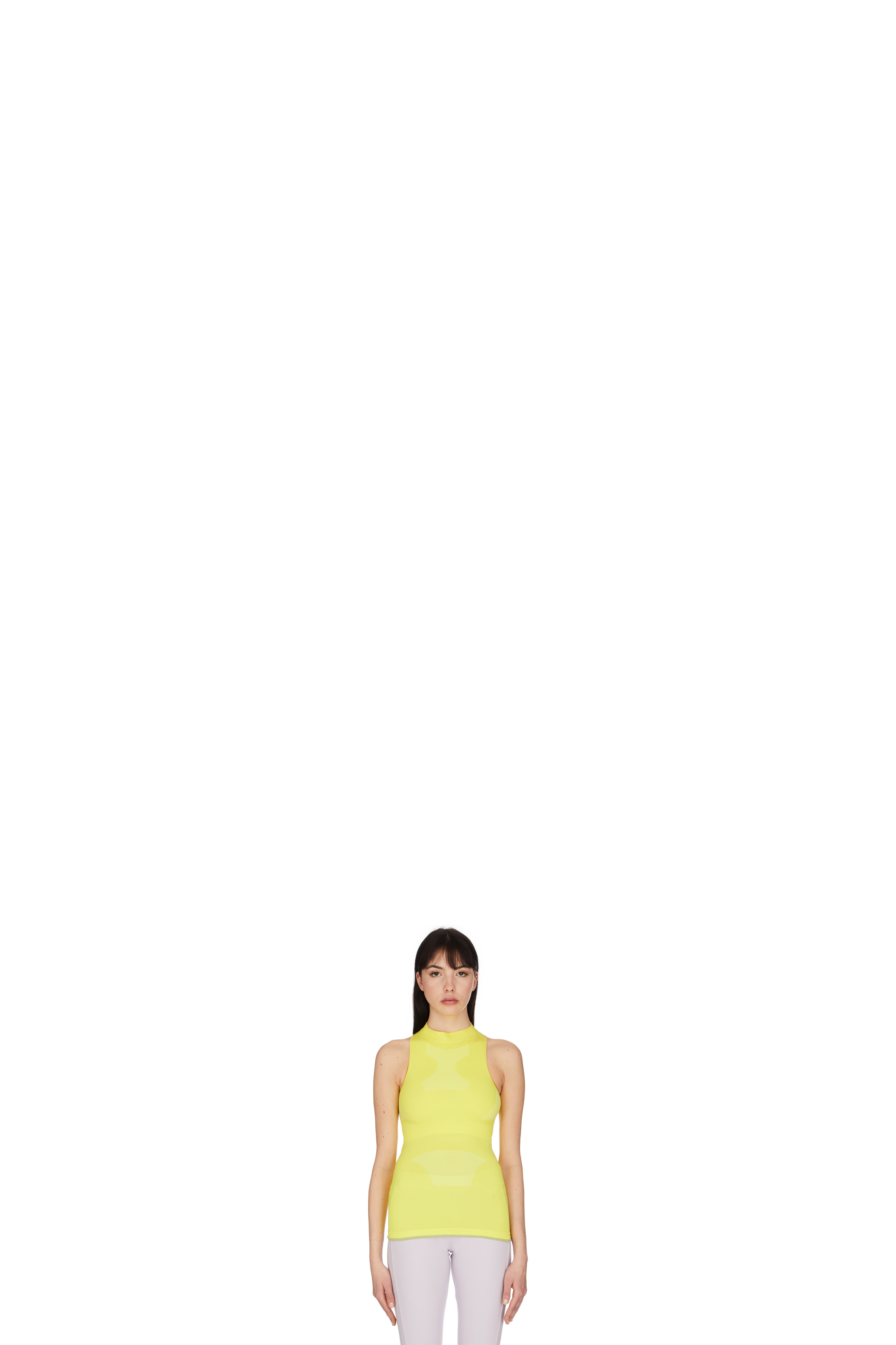 Yellow Run Seamless Tank