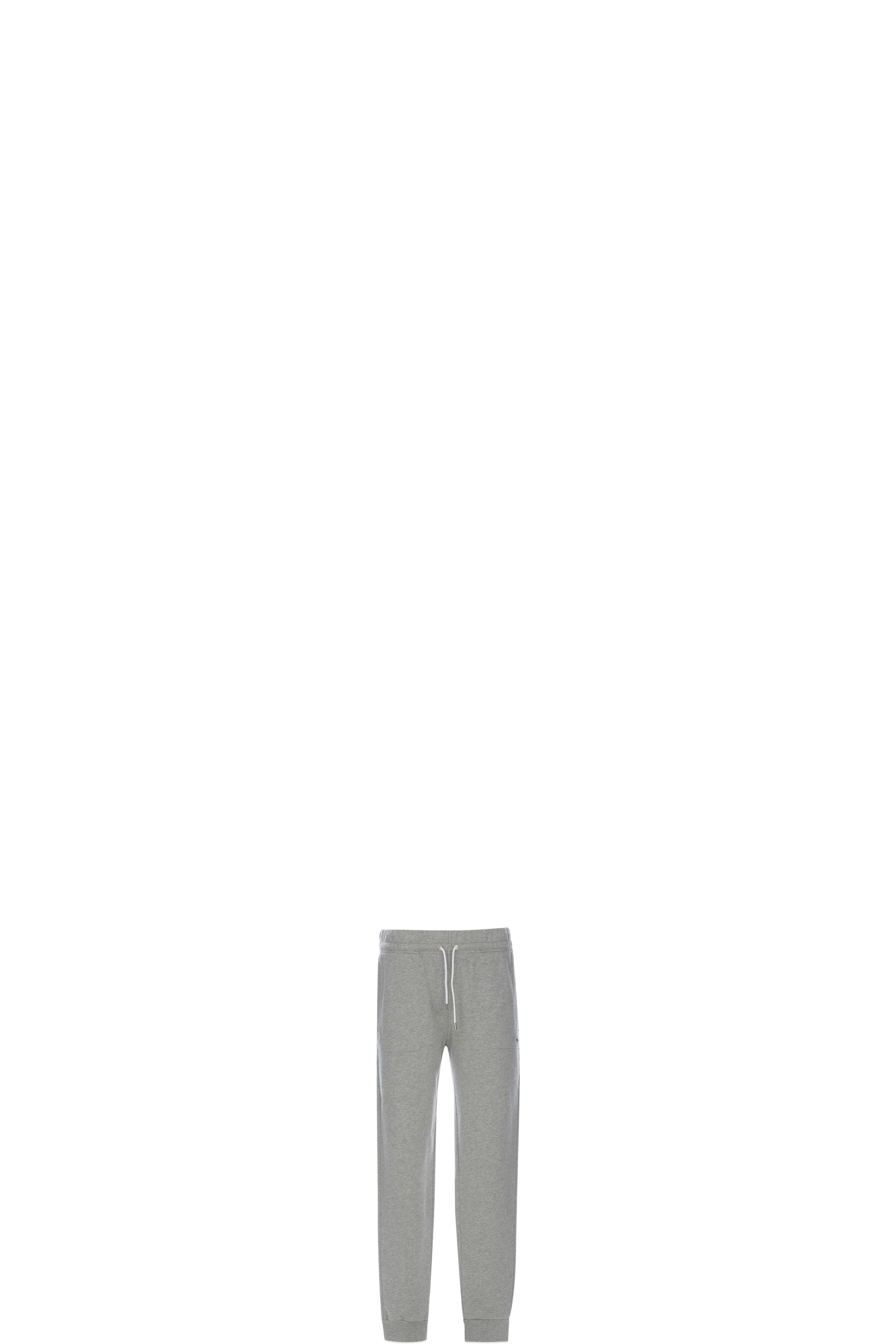 Grey Tricolor Fox Patch Classic Joggers