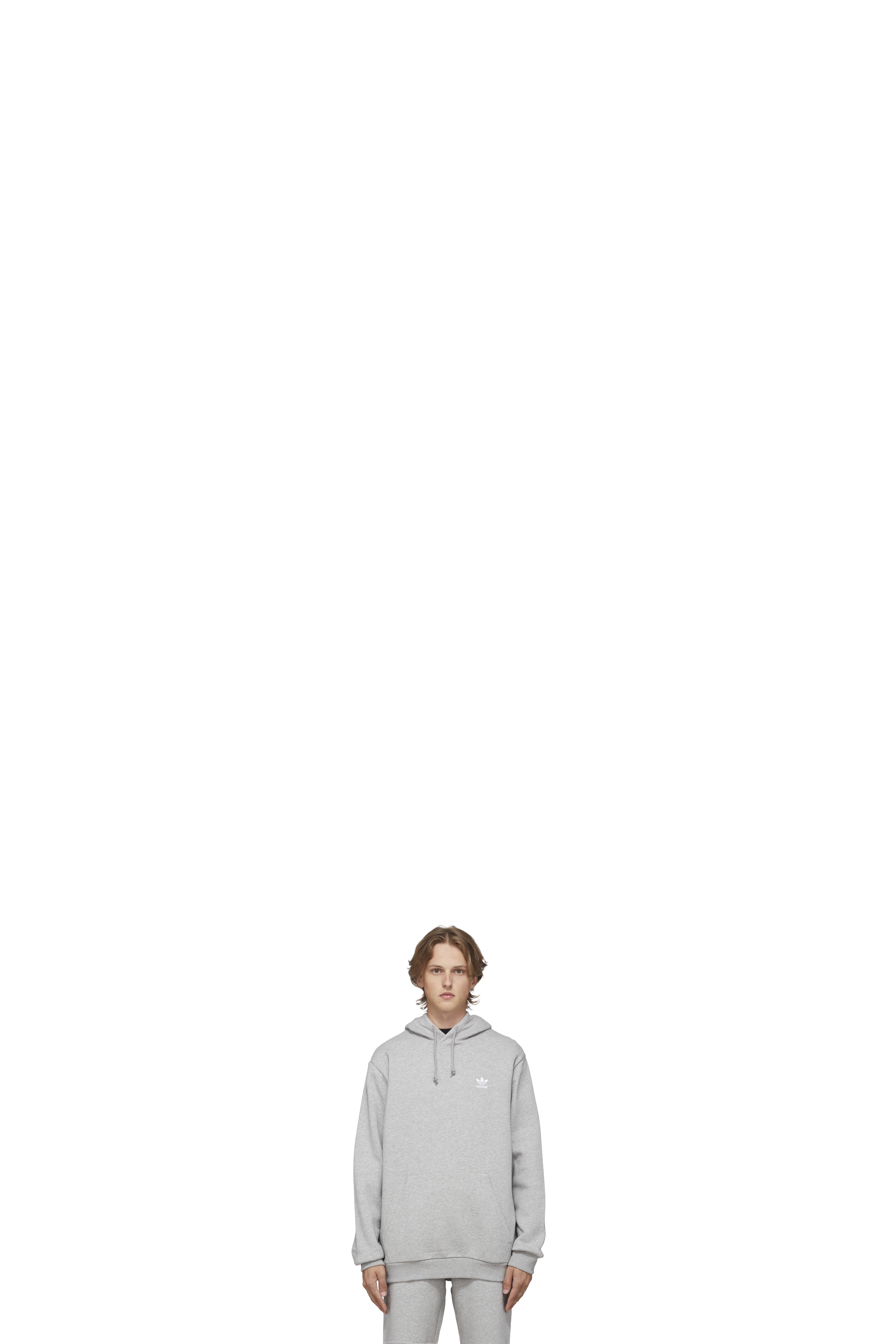 Grey Adicolor Essential Trefoil Hoodie