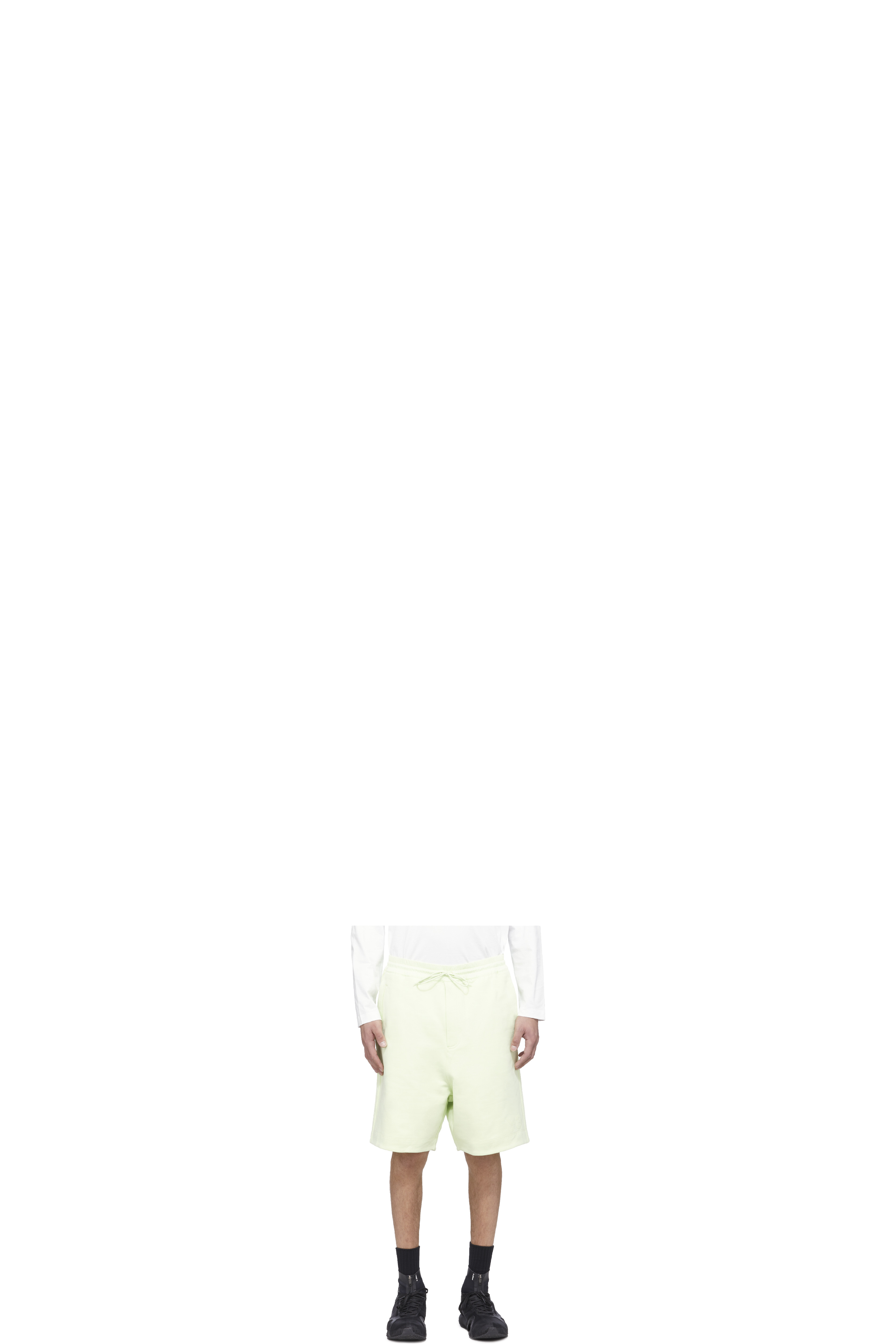 Green Classic Terry Shorts