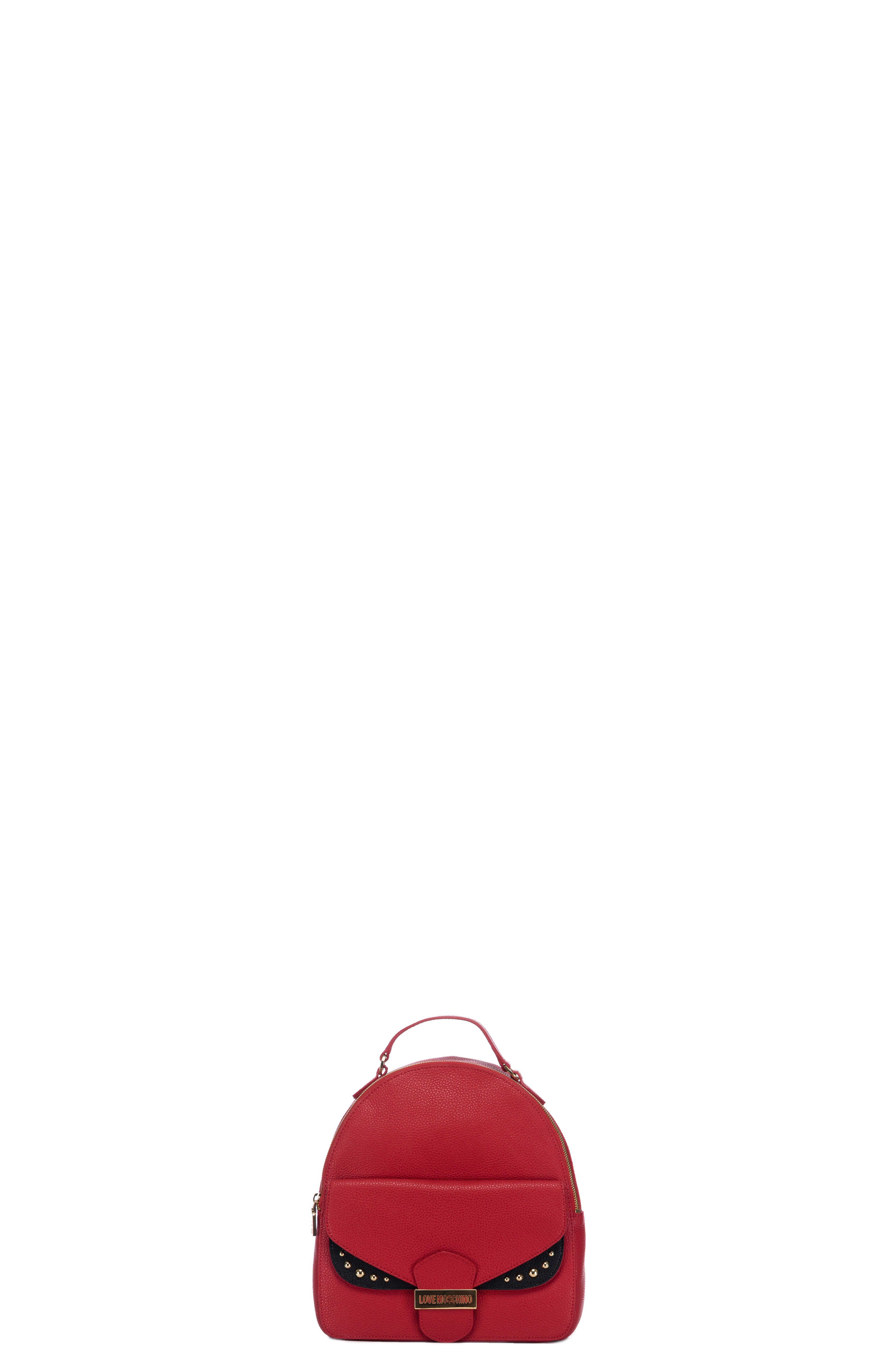 Red Pocket Backpack