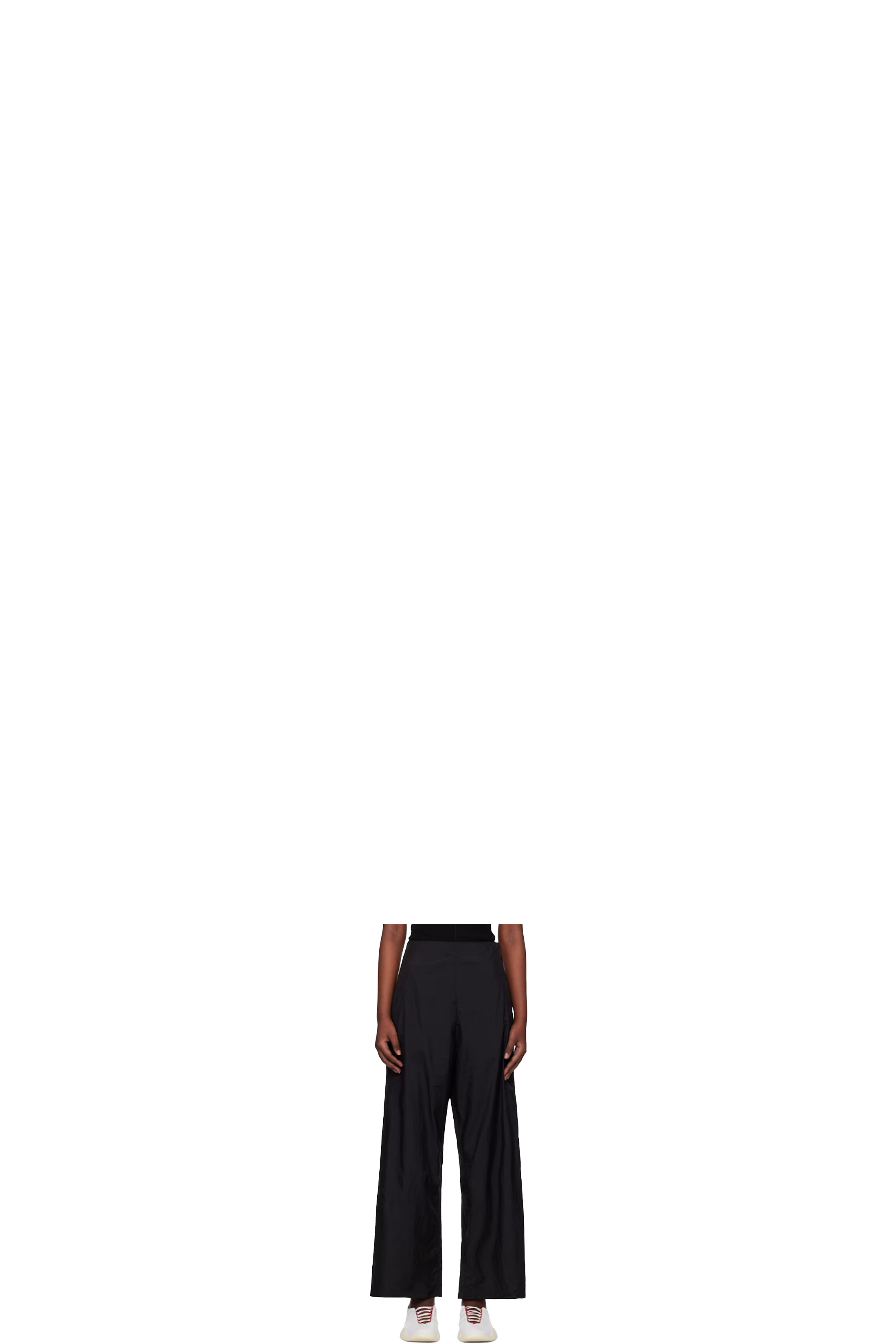 Black Ultralight Nylon Pants