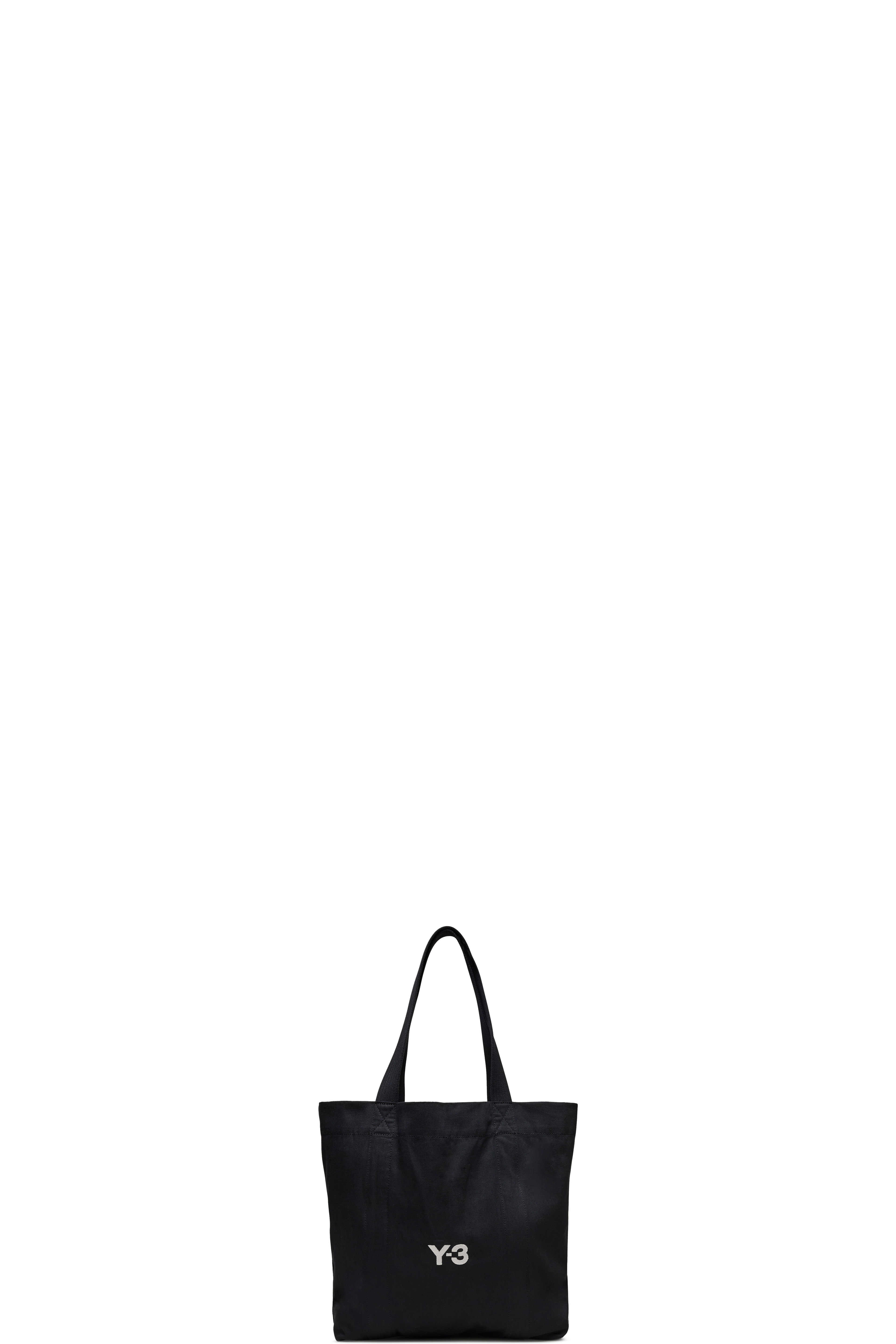 Black Canvas Tote
