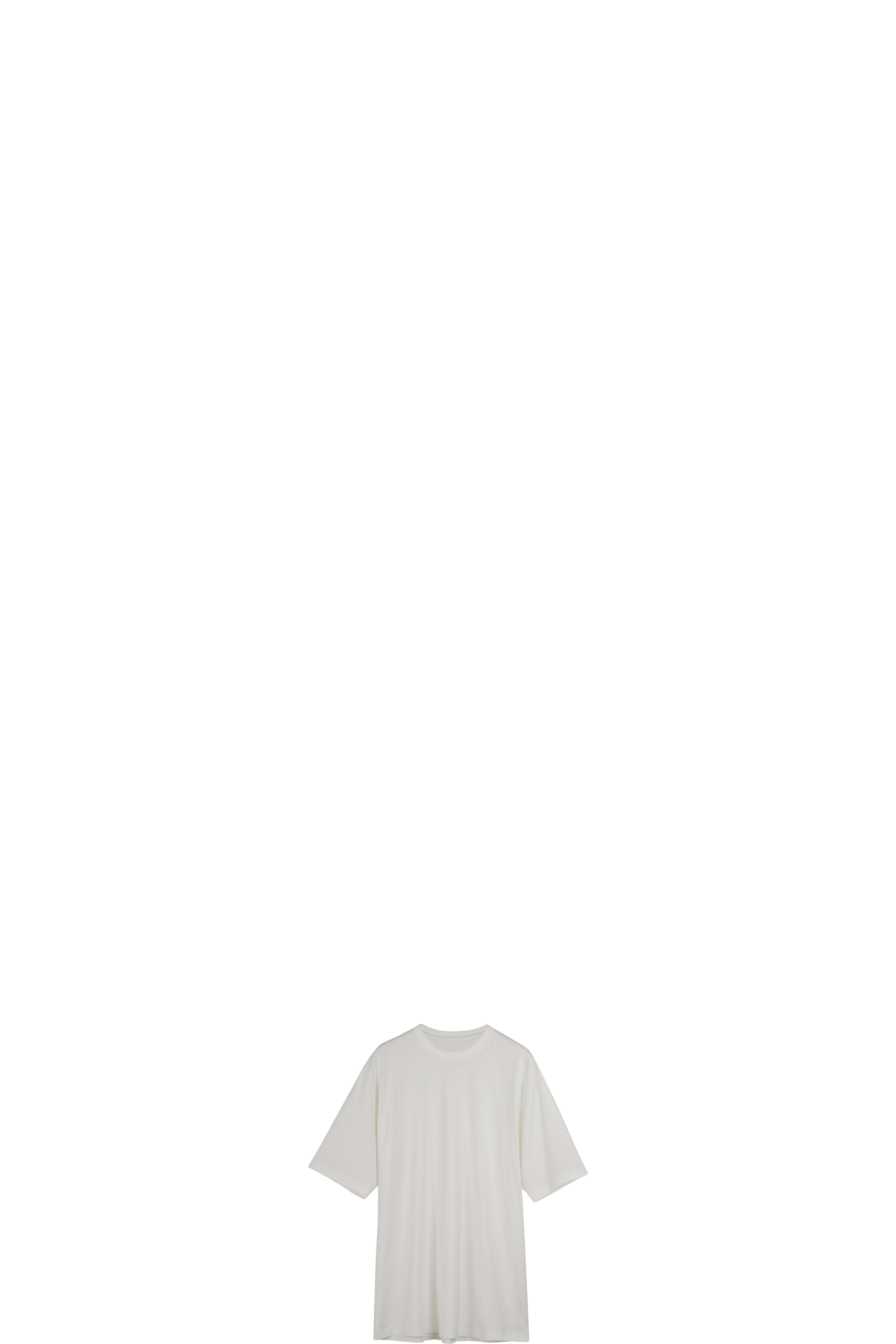 T-Shirt Boxy à manches courtes Blanc