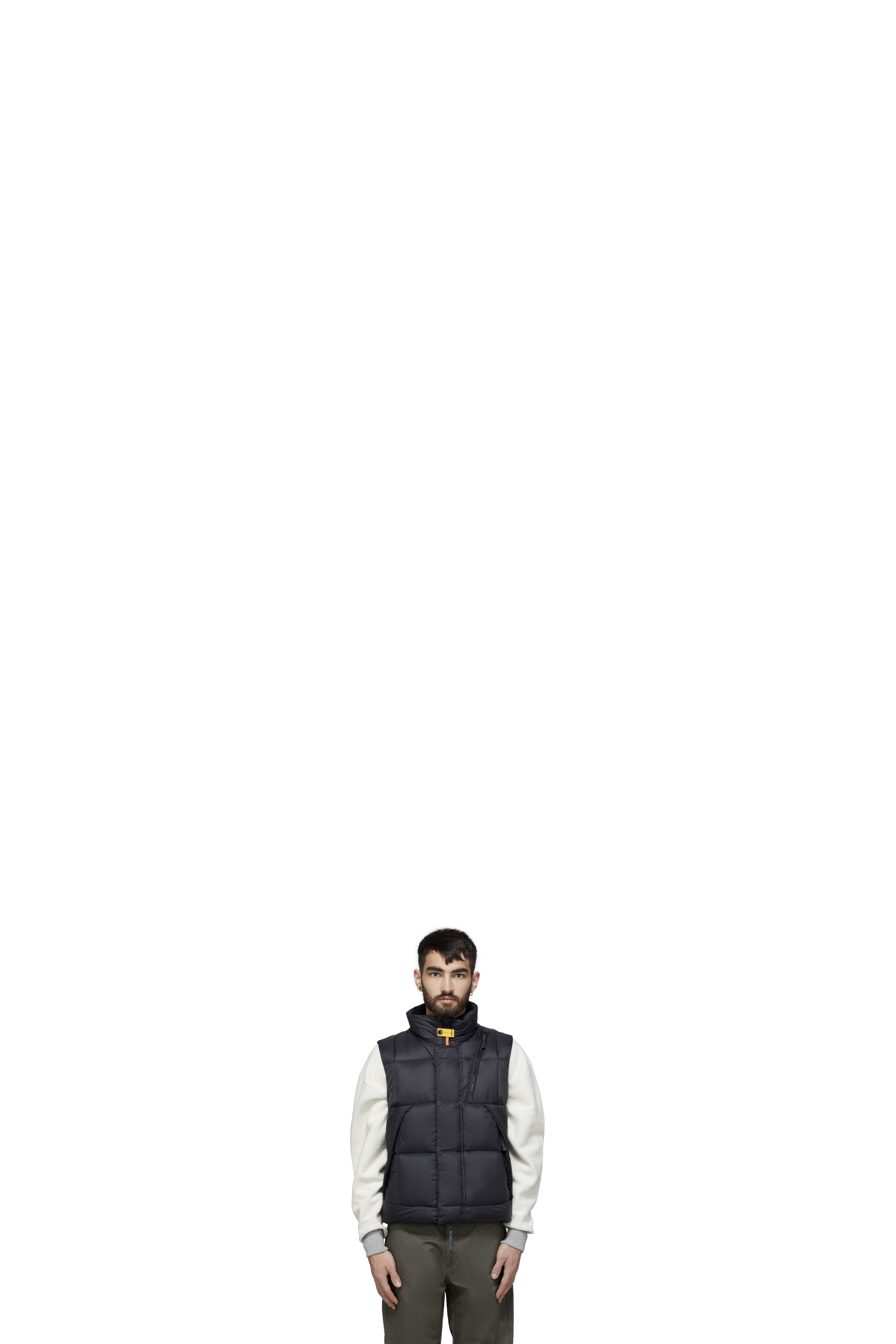 Grey Wilbur Puffer Vest