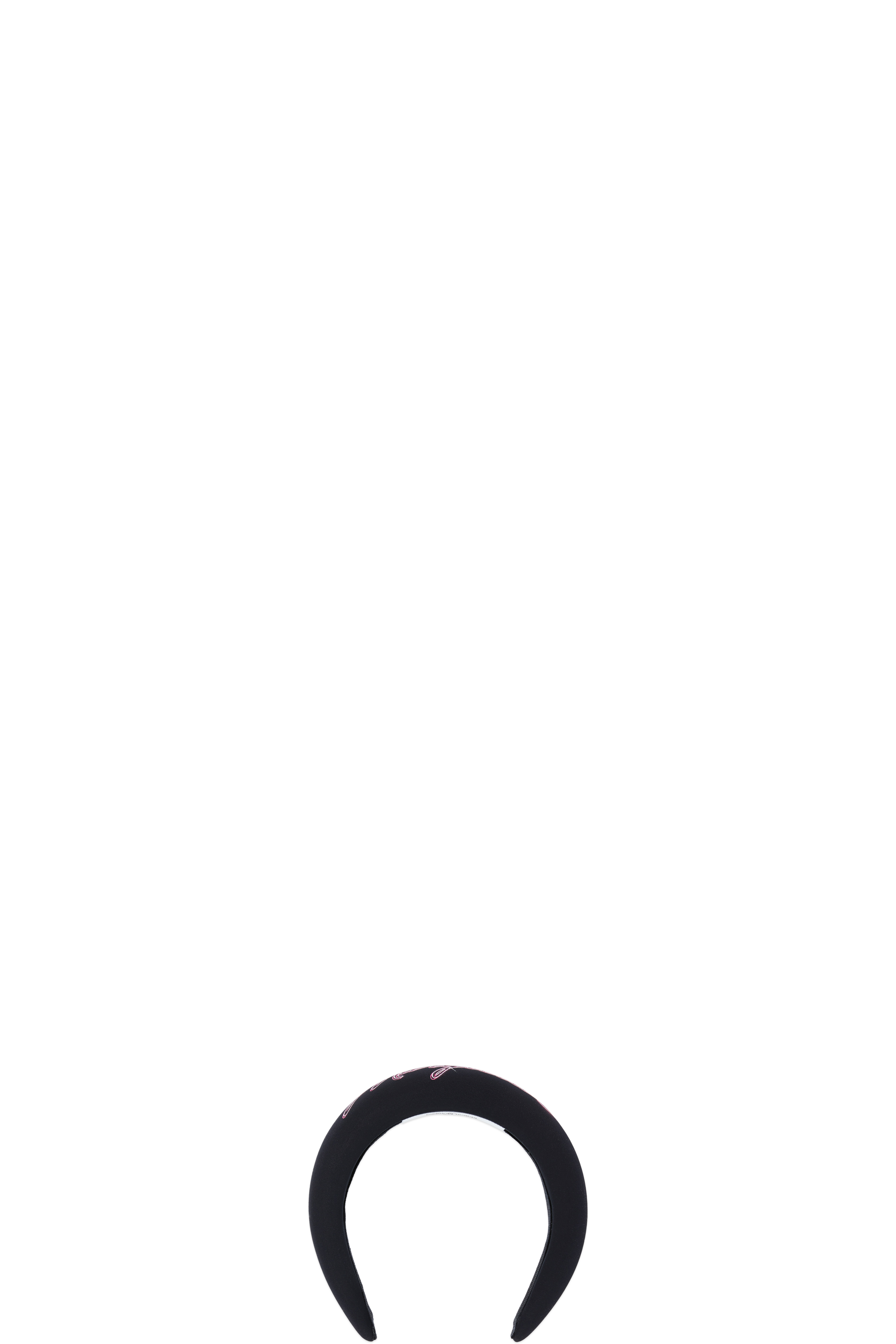 Black Neon Logo Headband