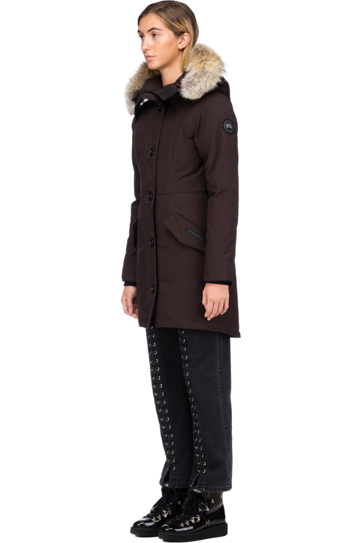 Canada Goose Black Label Rossclair Parka Charred Wood Influenceu