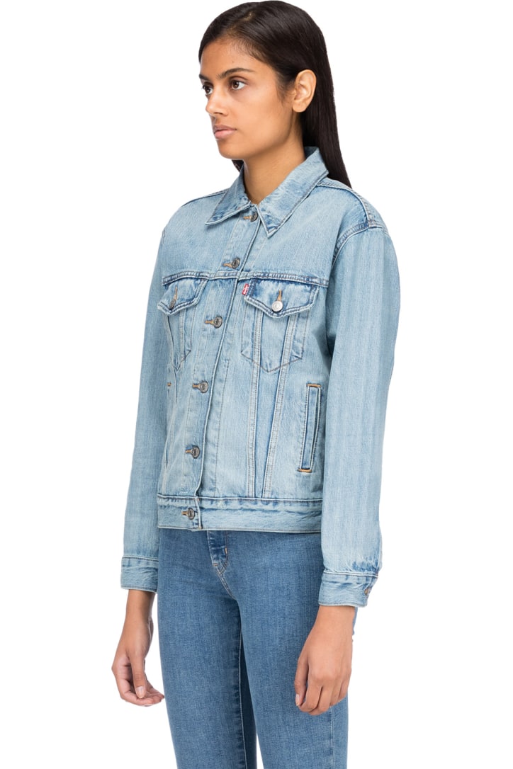 levi's ex boyfriend trucker jacket dream of life