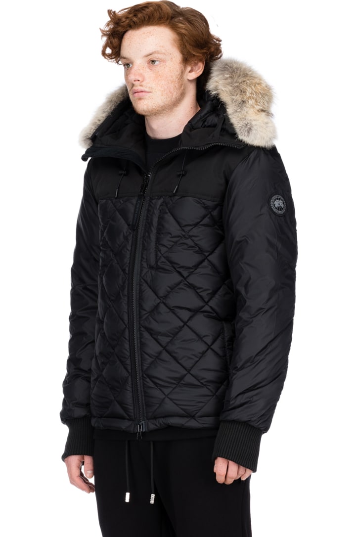 canada goose pritchard diamond quilted coat