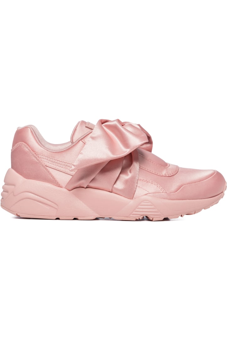 puma fenty pink bow sneakers