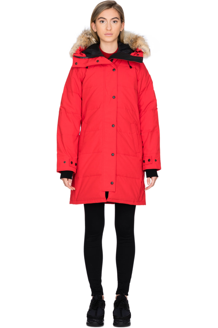 canada goose shelburne parka red