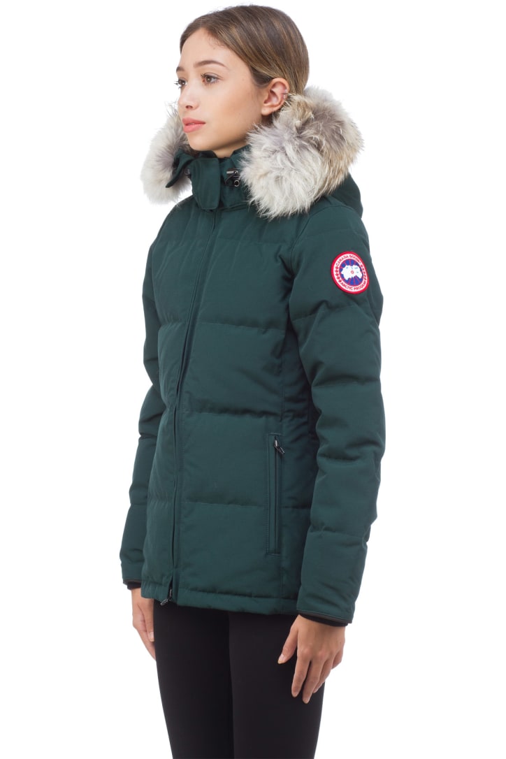 Canada Goose Chelsea Parka Algonquin Green influenceu