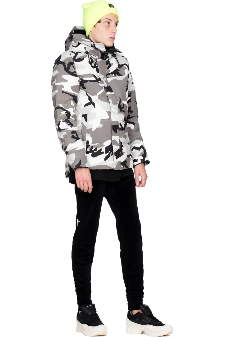 Canada Goose: Black Label Macmillan Parka - Grey Camo | influenceu