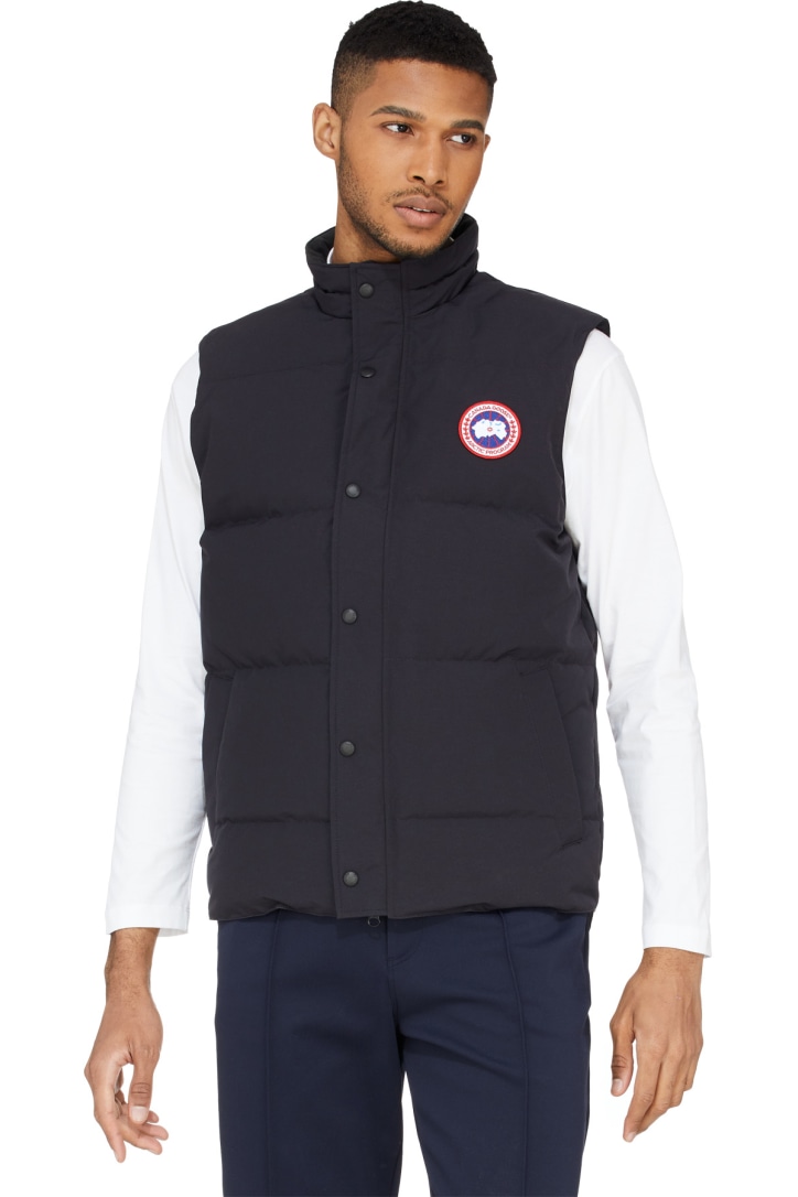 Canada goose garson vest navy store