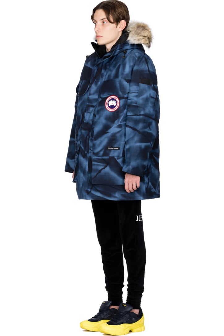 Canada goose abstract blue camo shop