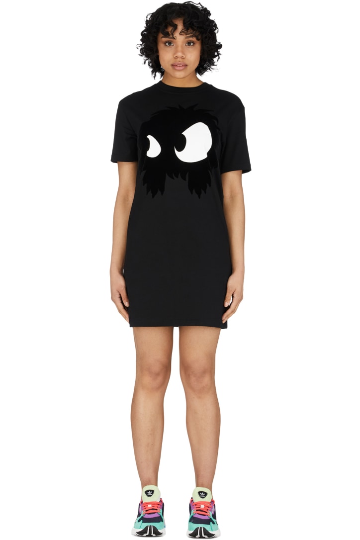 mcq t shirt dress