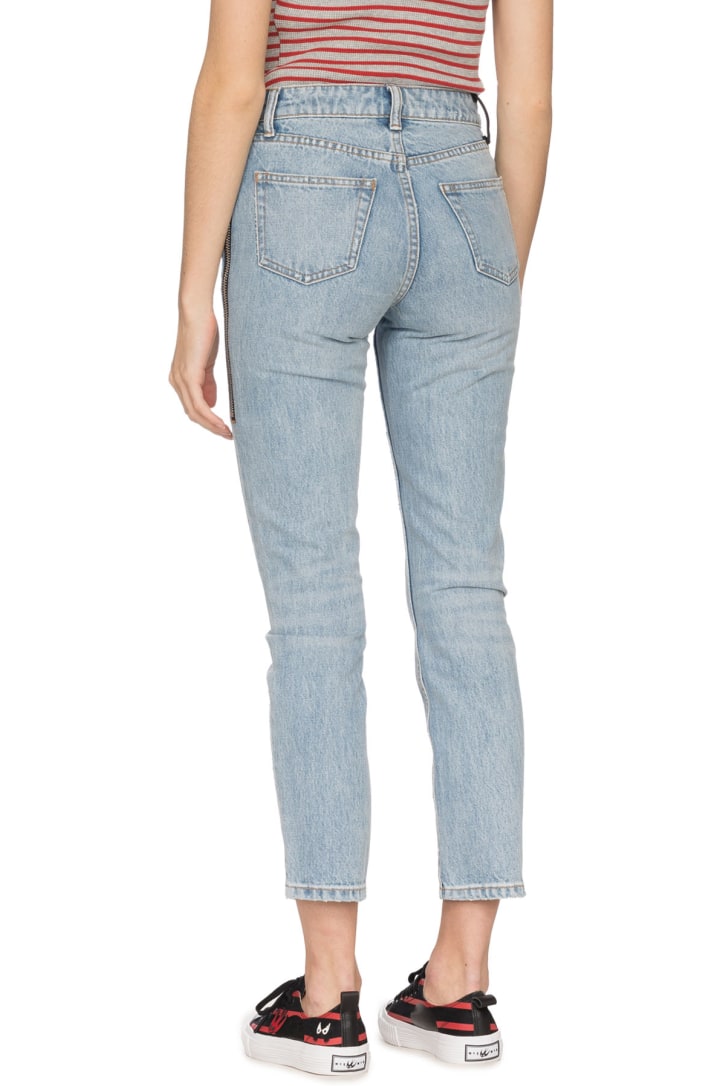 cult zip jeans
