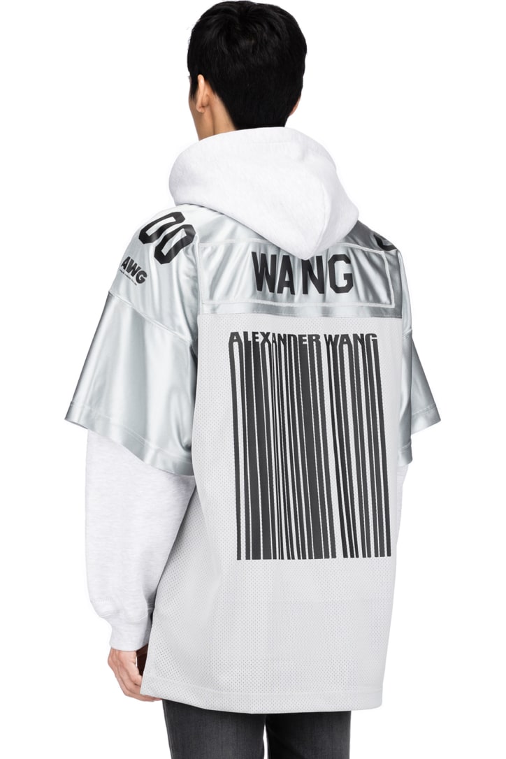 football jersey with hoodie