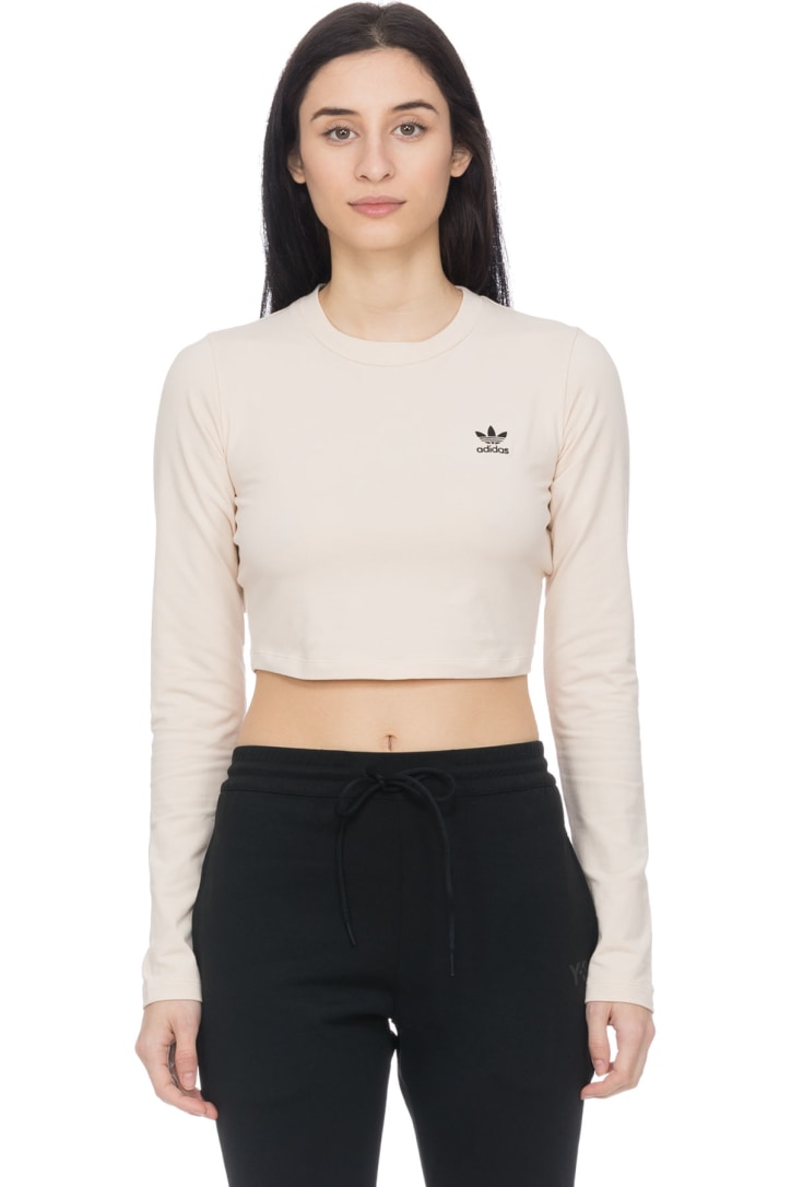 adidas styling complements cropped pants