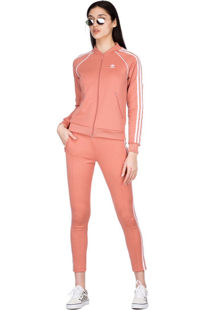 adidas ash pink track jacket