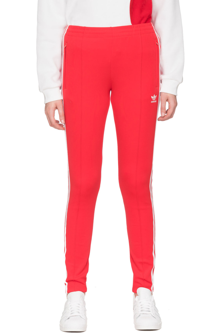 adidas radiant red pants