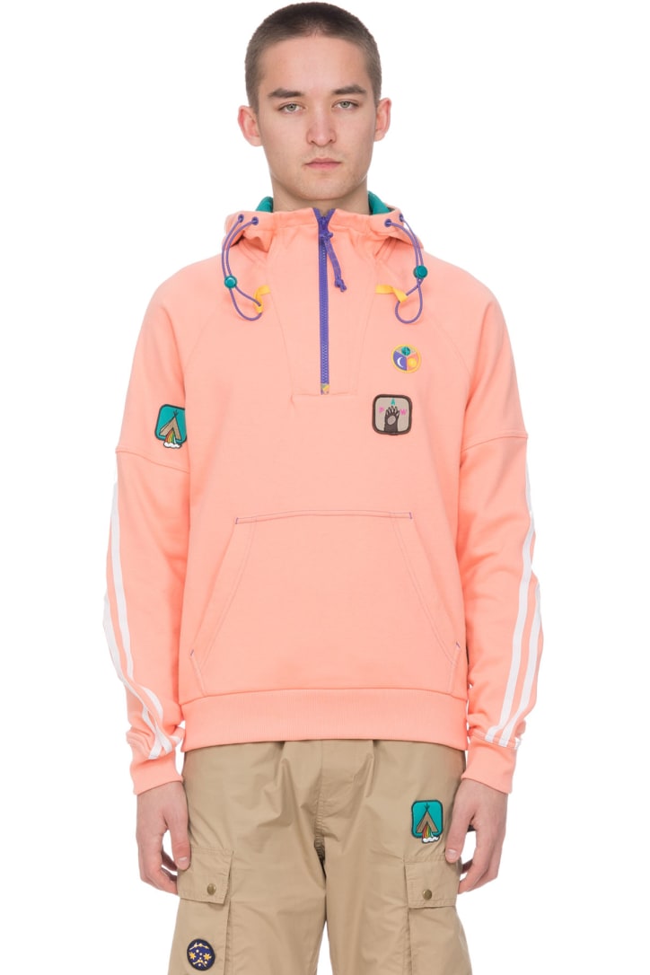 human race hoodie adidas