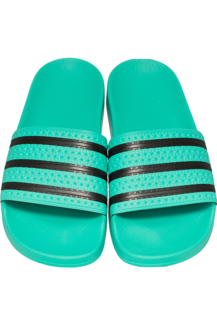 adilette hi res green