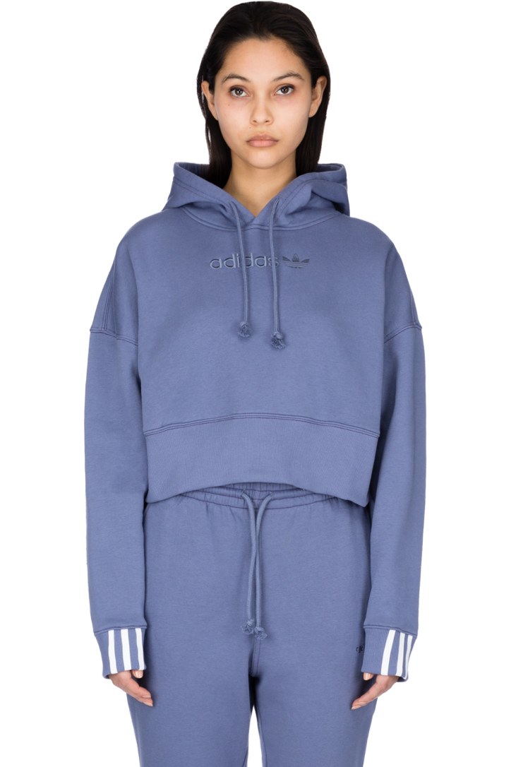 adidas originals coeeze cropped hoodie