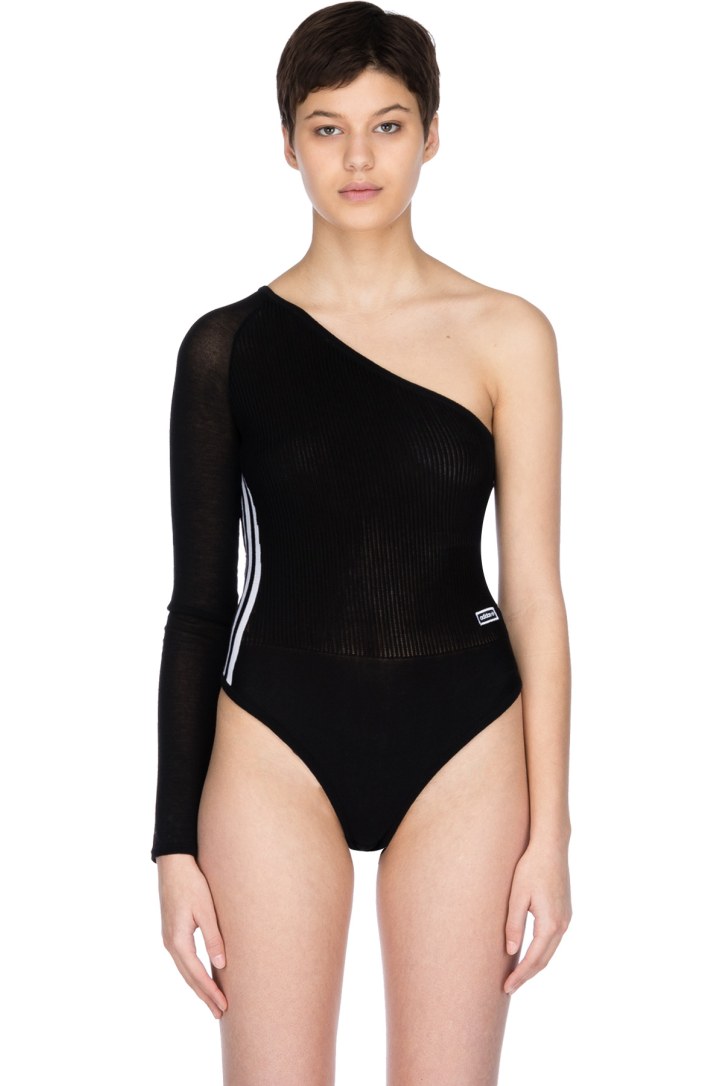 black adidas bodysuit